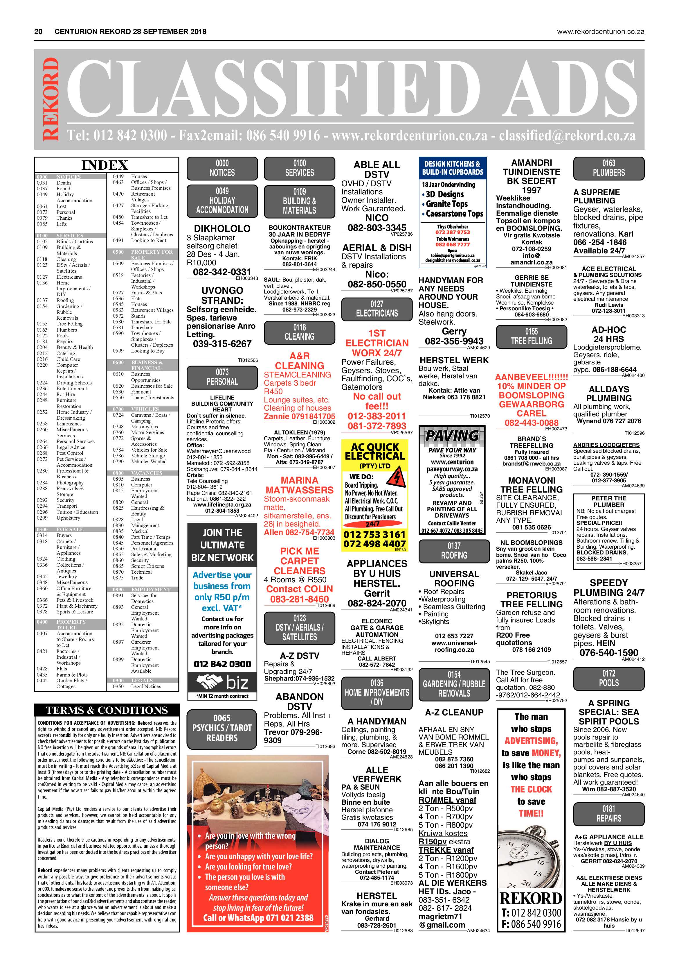 Rekord Centurion 28 September 2018 page 20