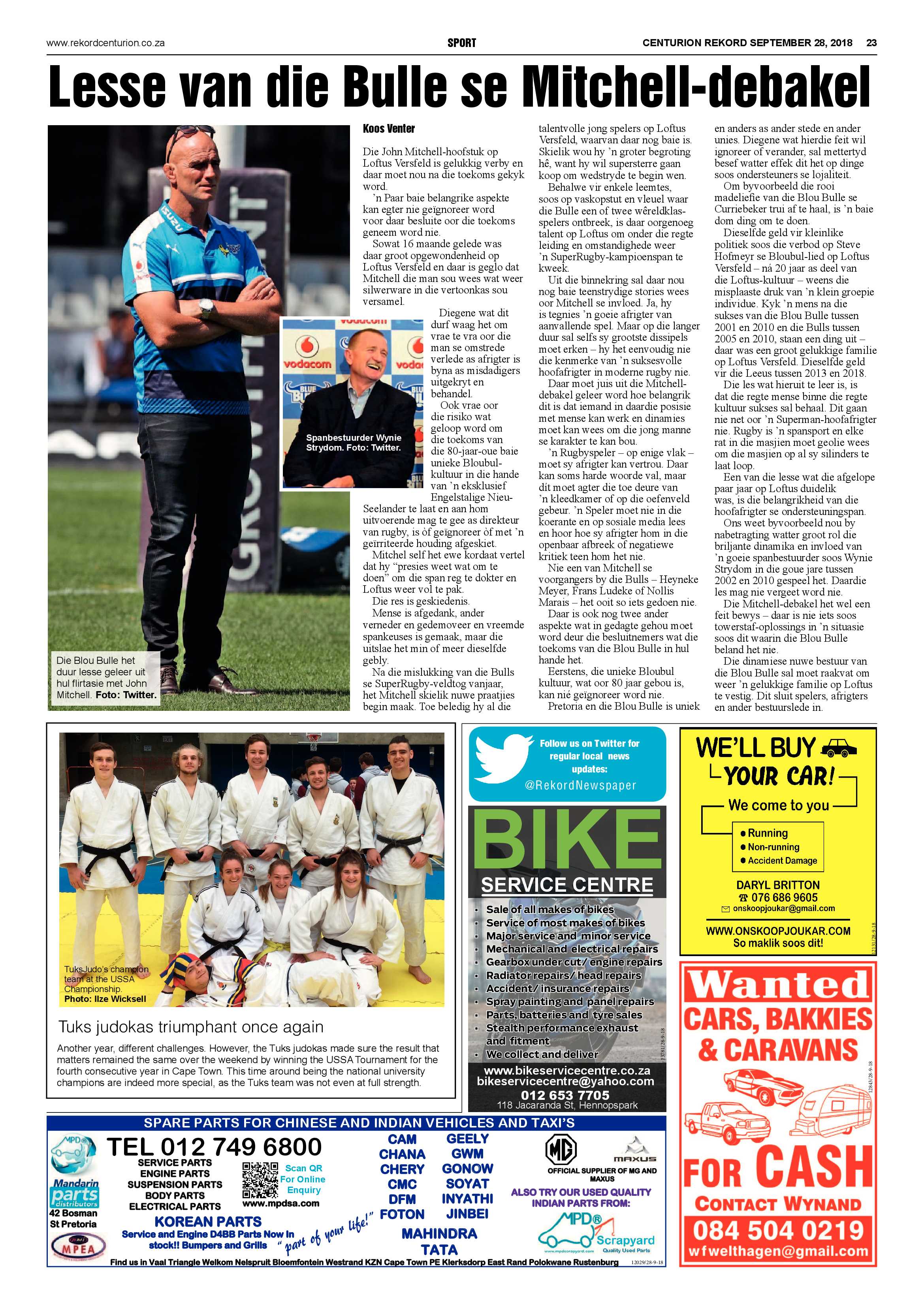 Rekord Centurion 28 September 2018 page 23