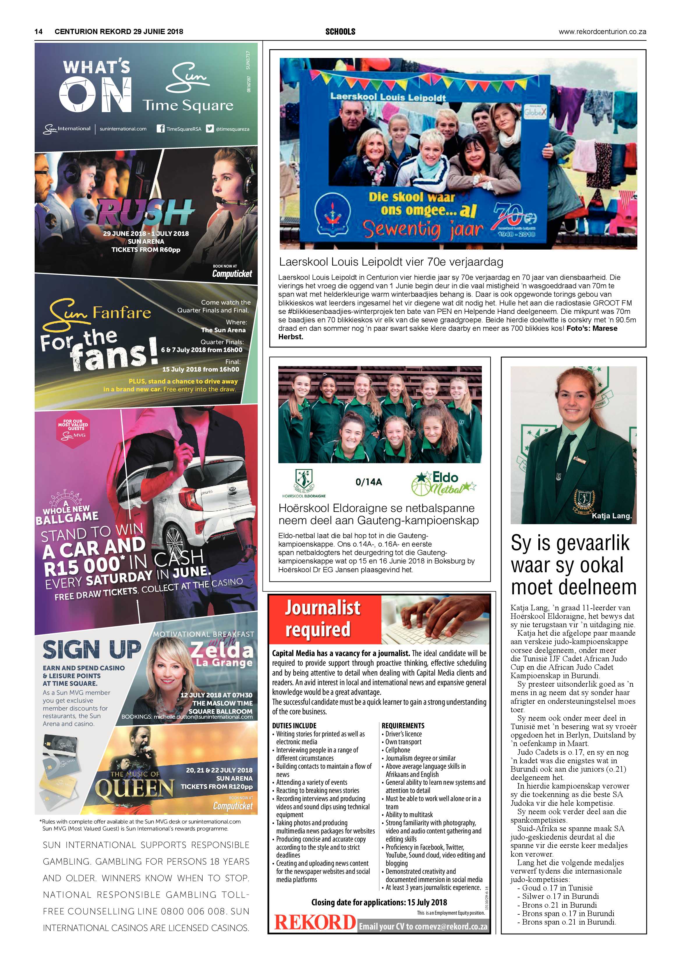 Rekord Centurion 29 June 2018 page 14