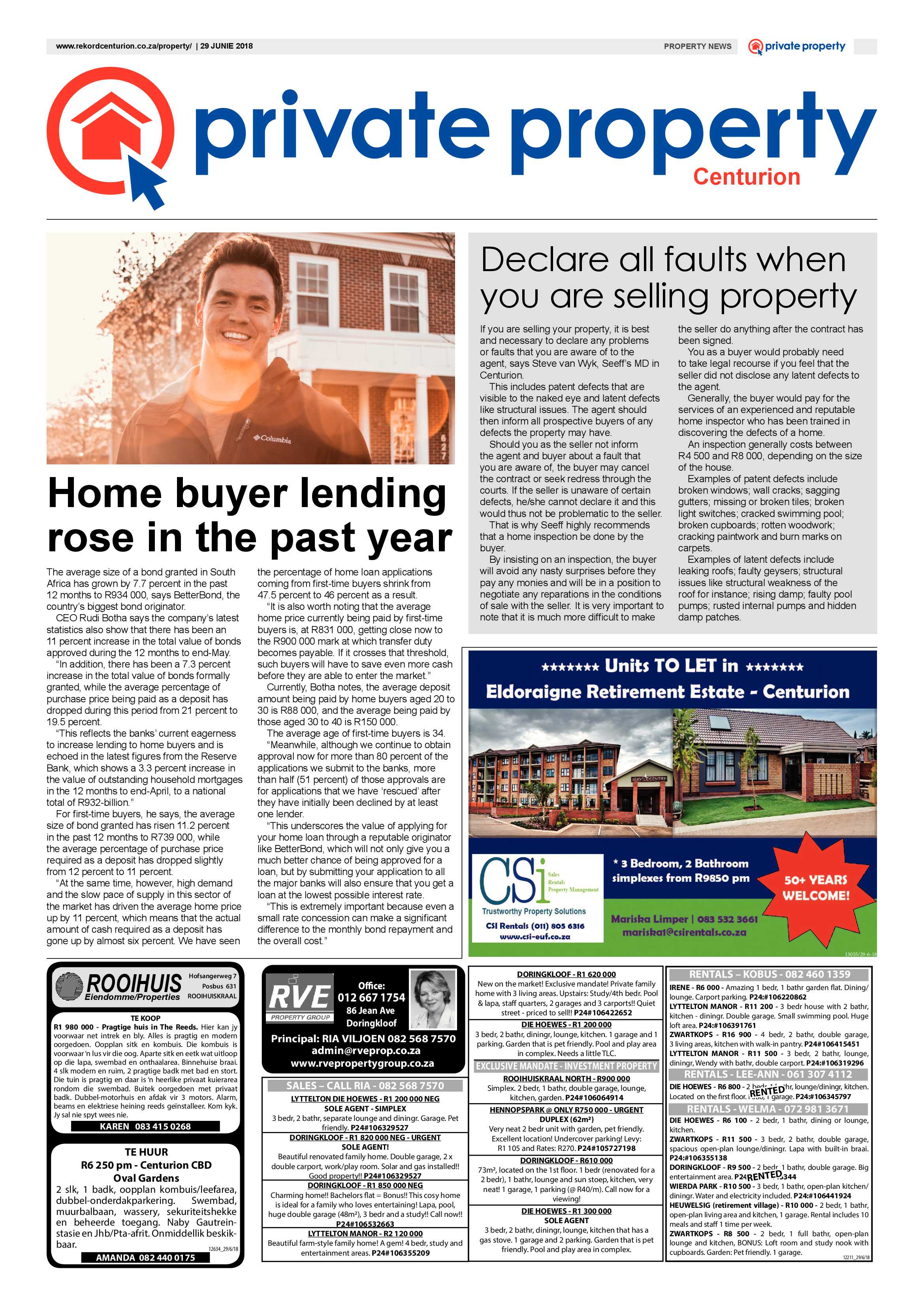 Rekord Centurion 29 June 2018 page 19