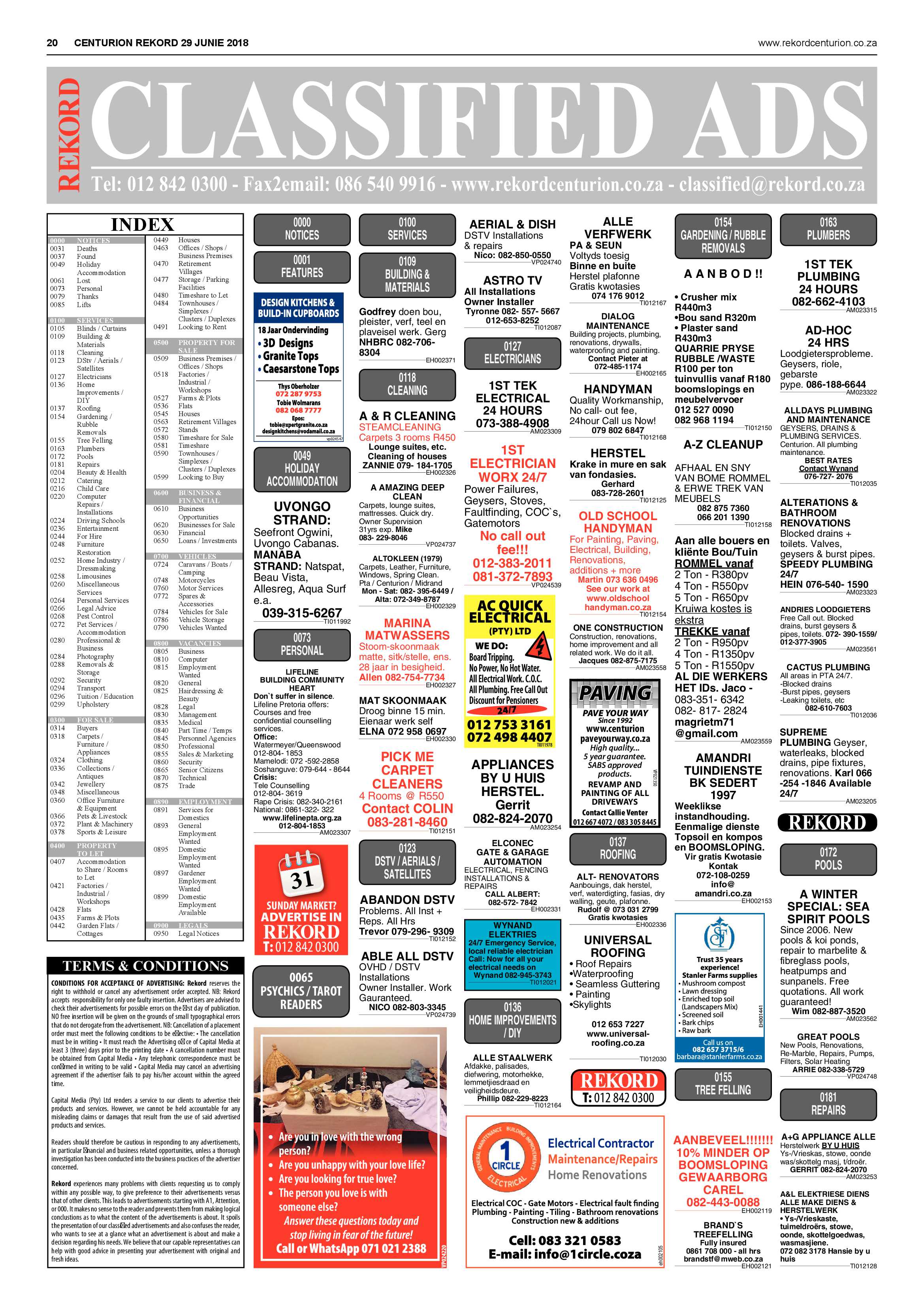 Rekord Centurion 29 June 2018 page 20