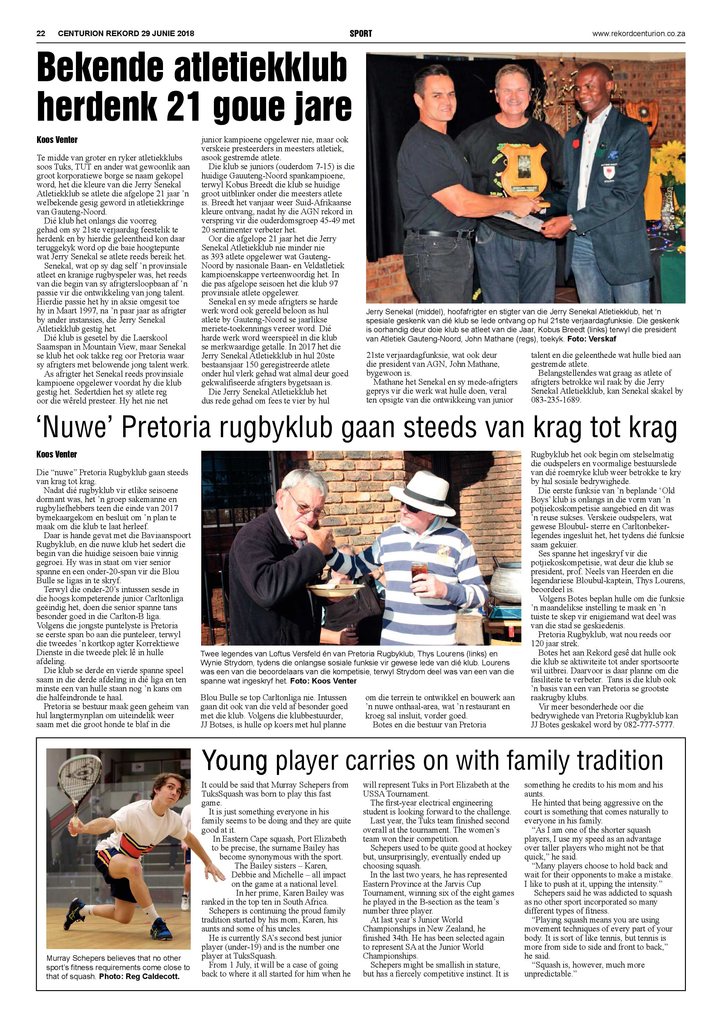 Rekord Centurion 29 June 2018 page 22