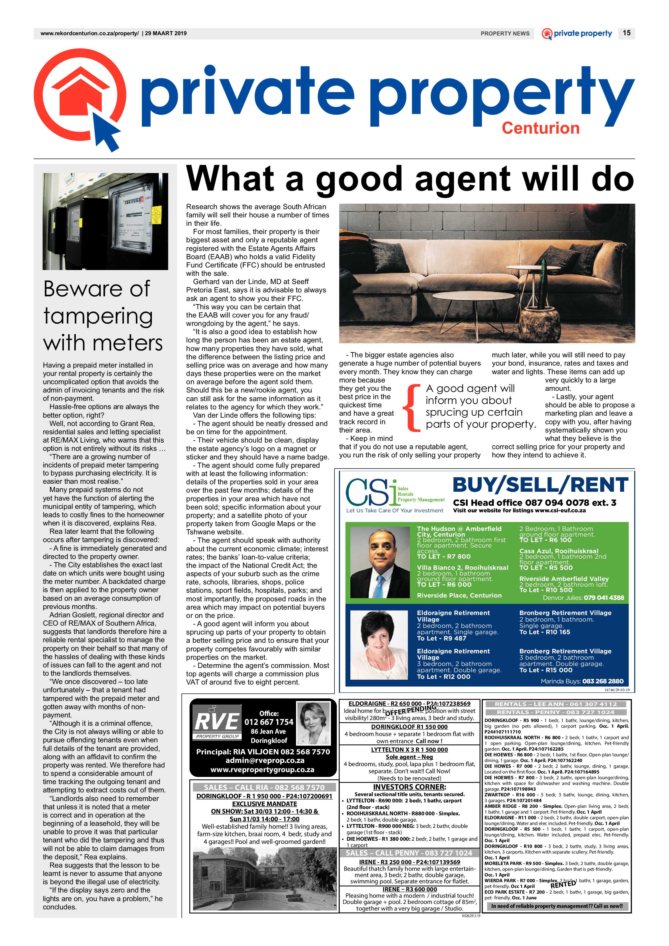 Rekord Centurion 29 March 2019 page 15