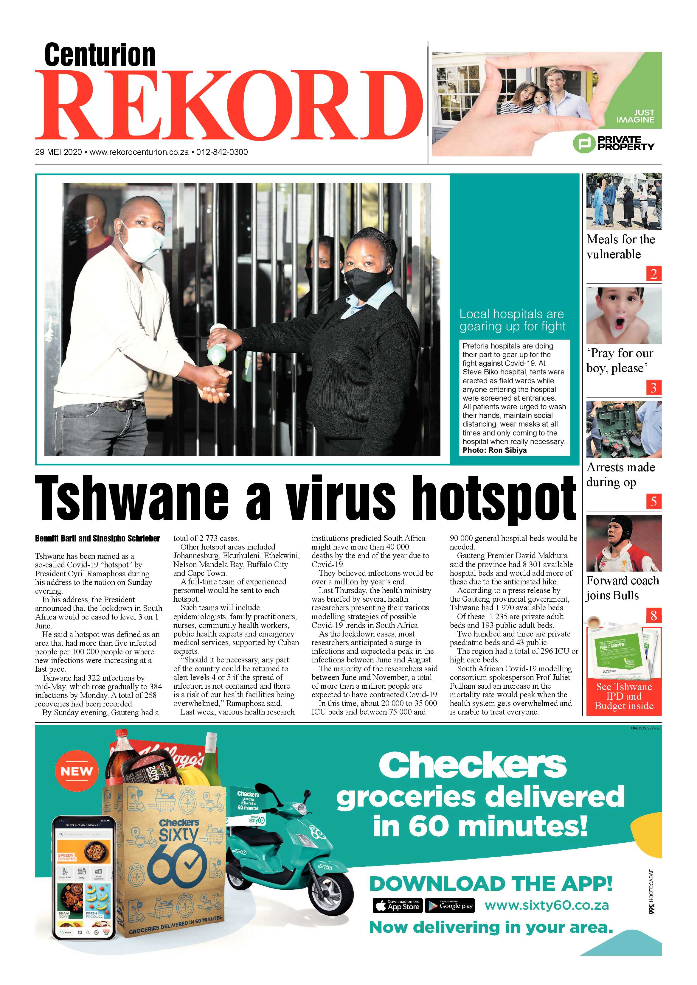 Rekord Centurion 29 May 2020 page 1
