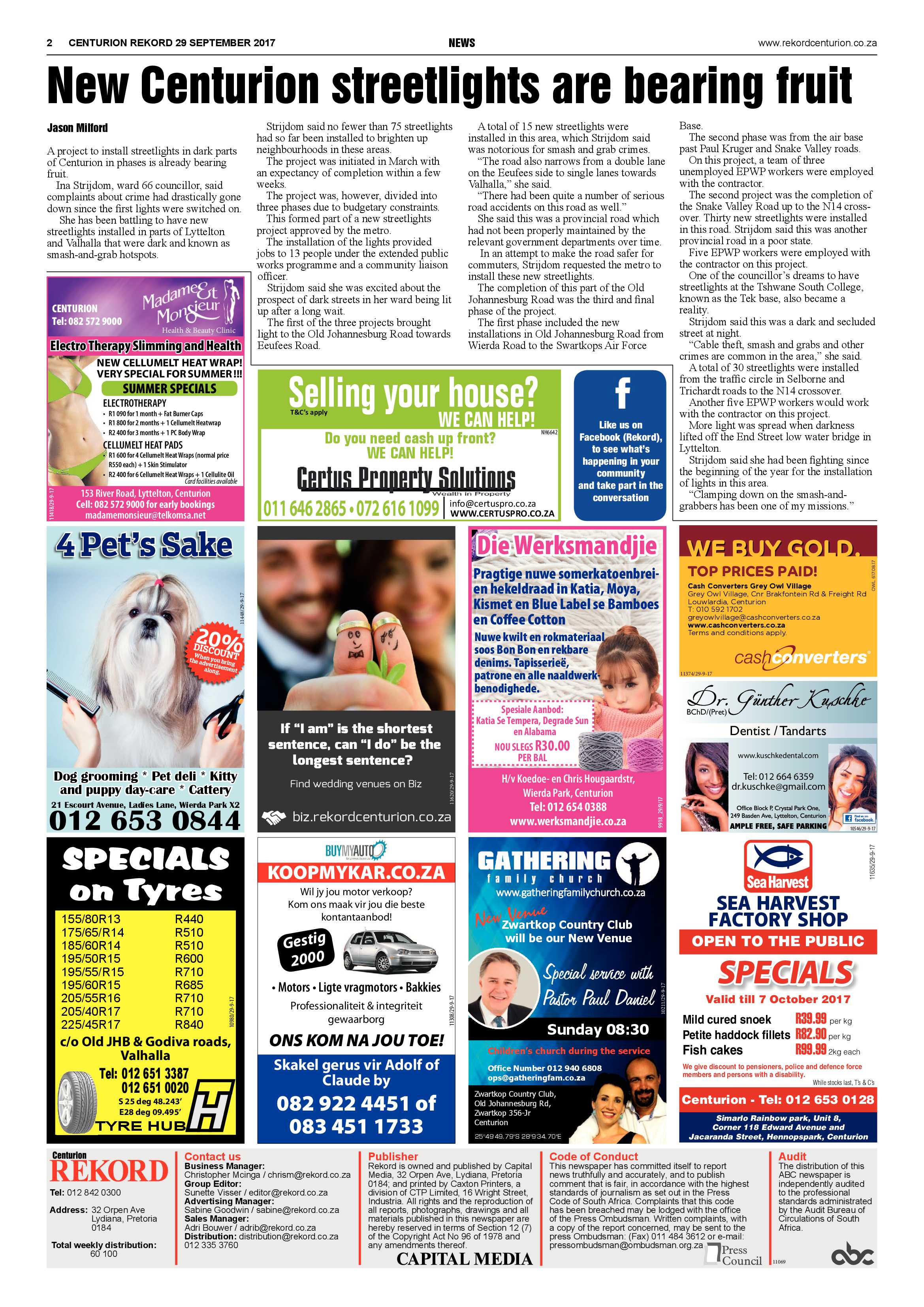 Rekord Centurion 29 September 2017 page 2