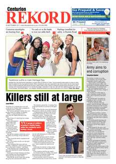 Rekord Centurion 29 September 2017