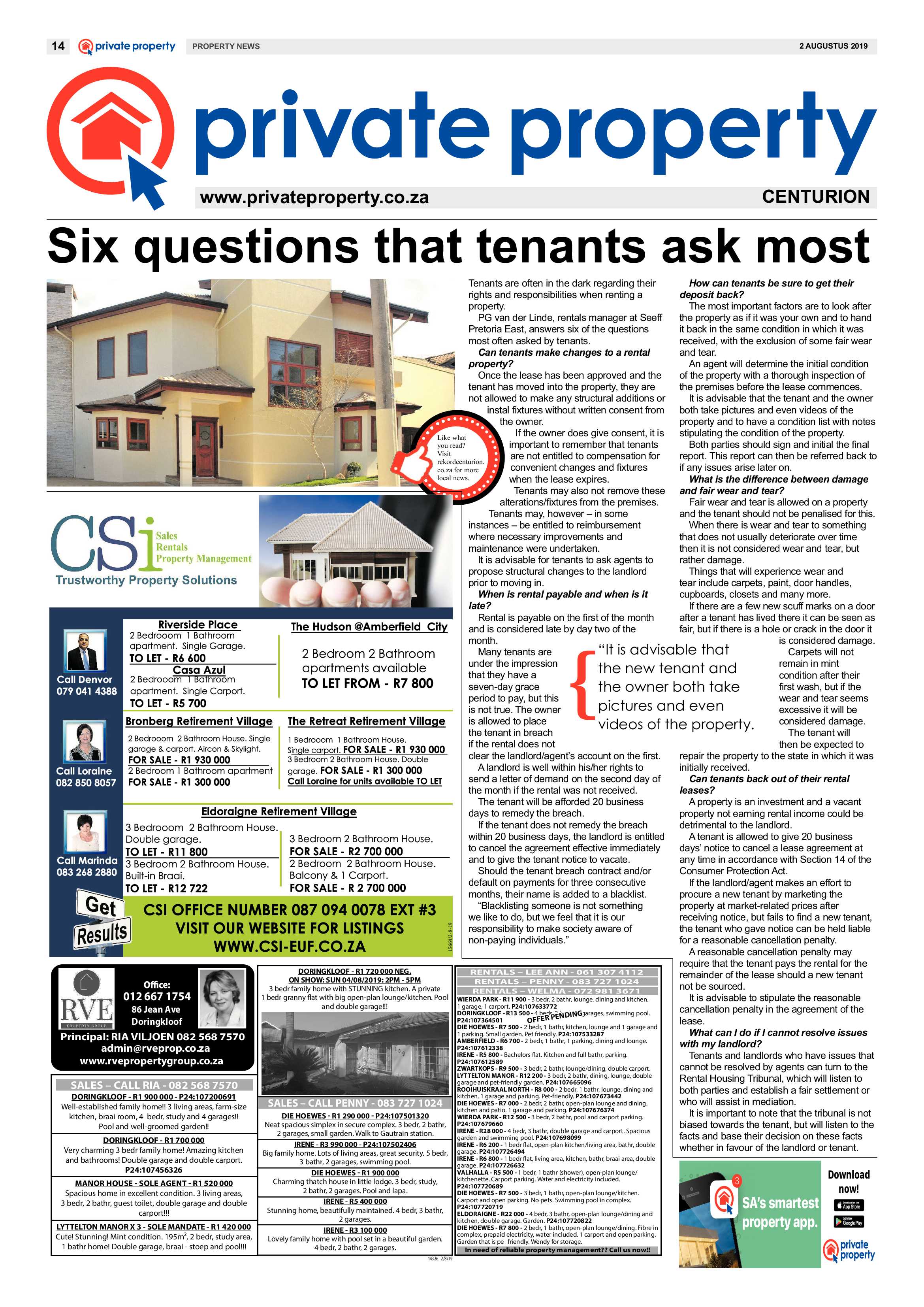 Rekord Centurion 2 August 2019 page 14
