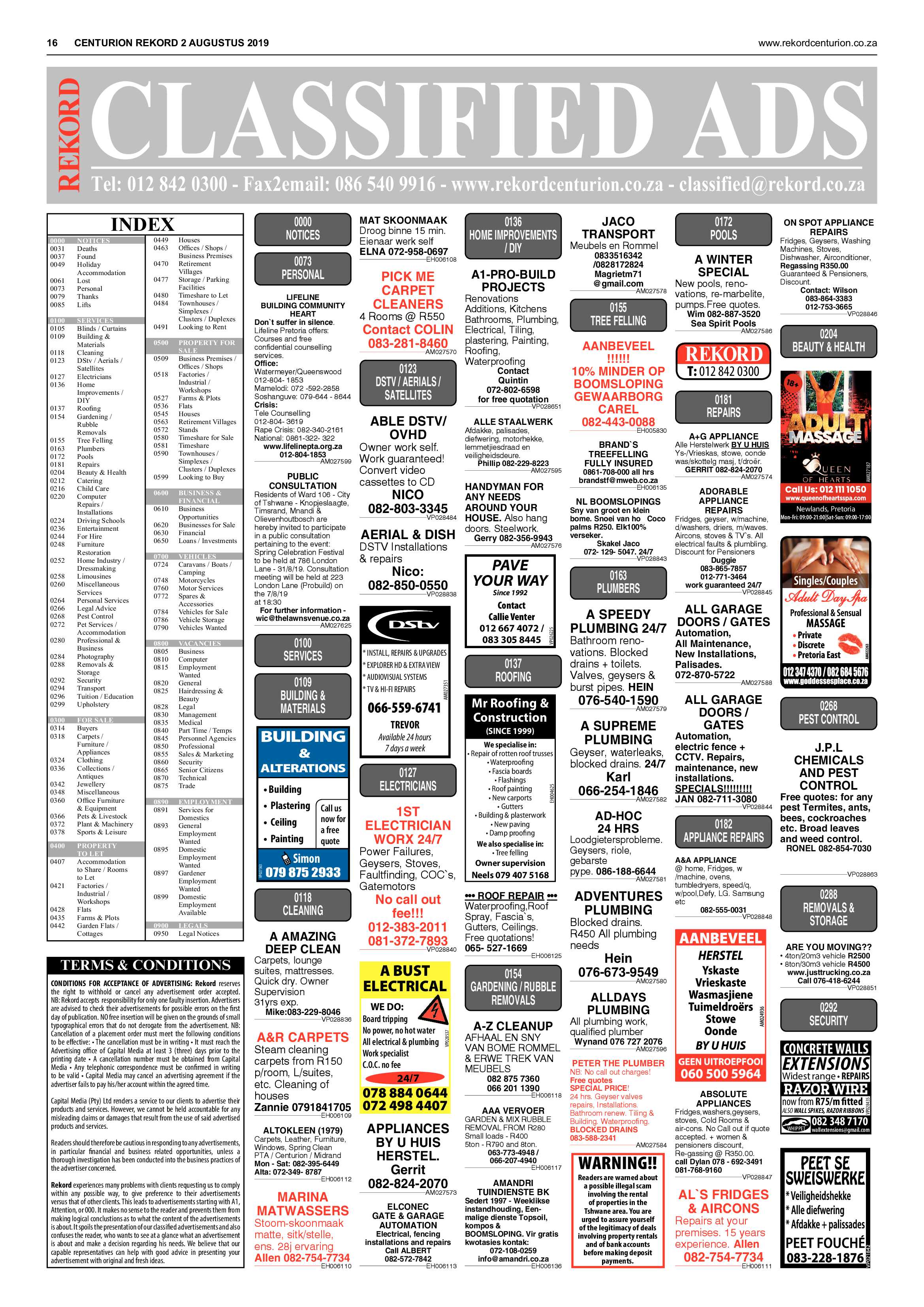 Rekord Centurion 2 August 2019 page 16