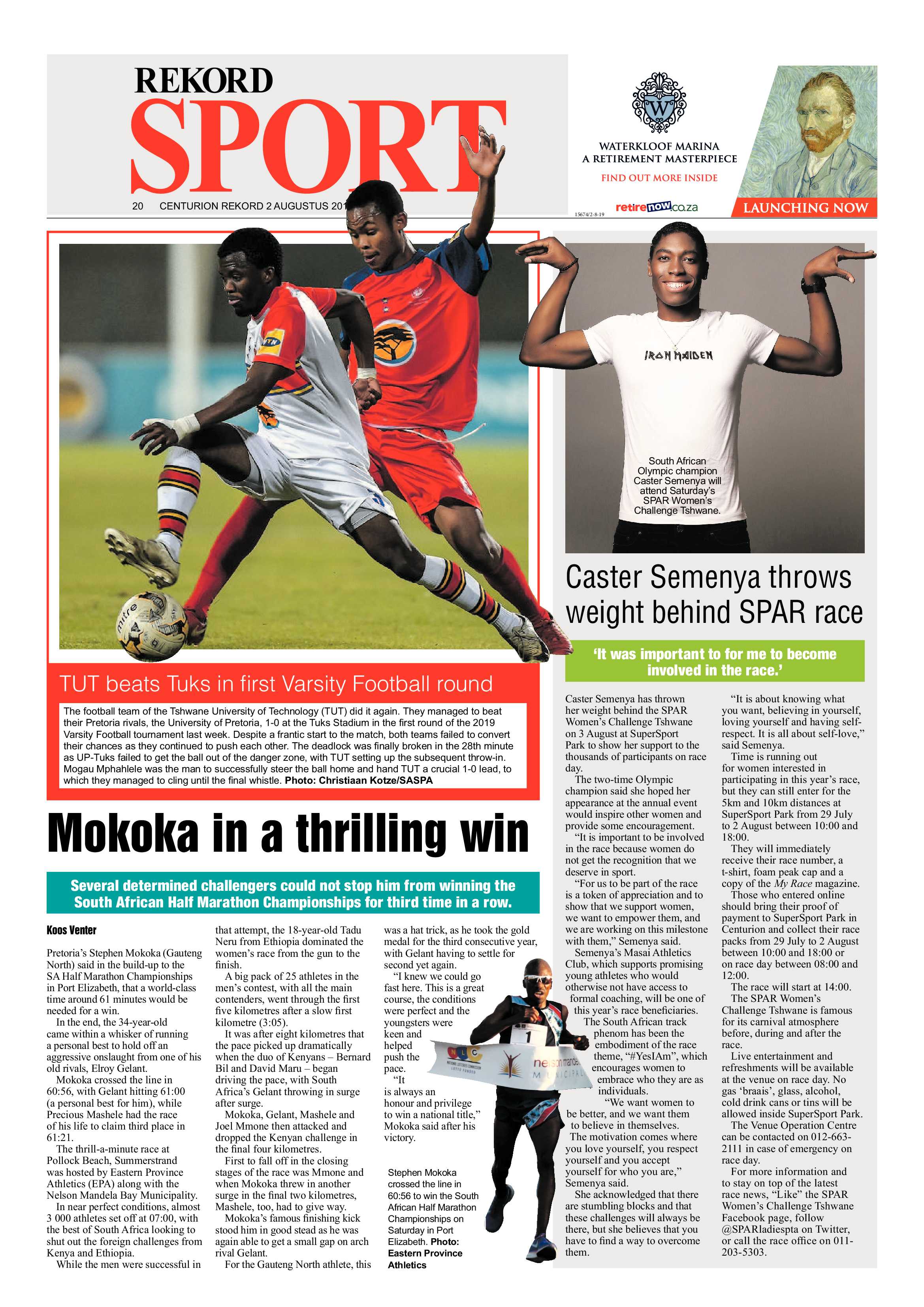 Rekord Centurion 2 August 2019 page 20