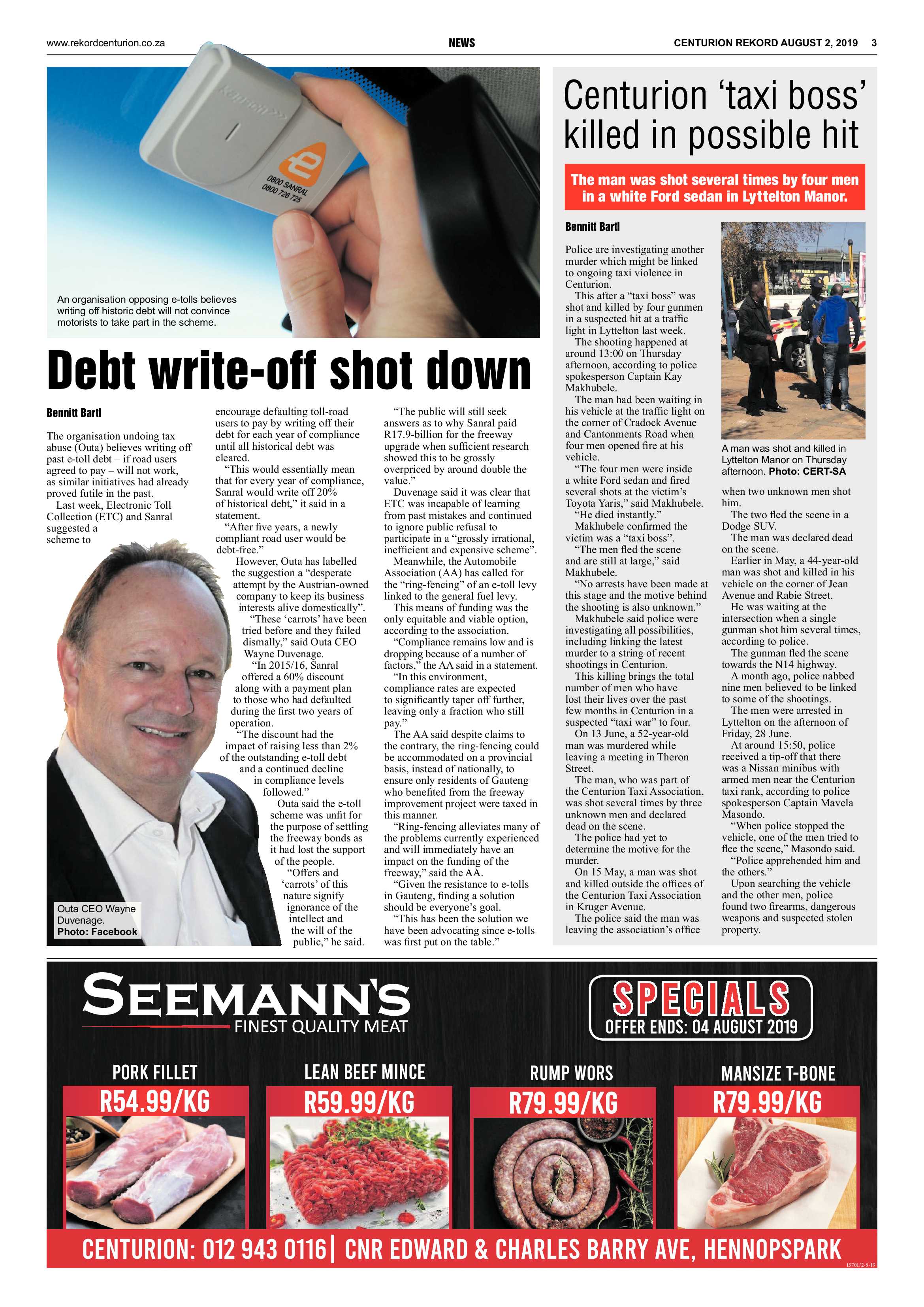 Rekord Centurion 2 August 2019 page 3