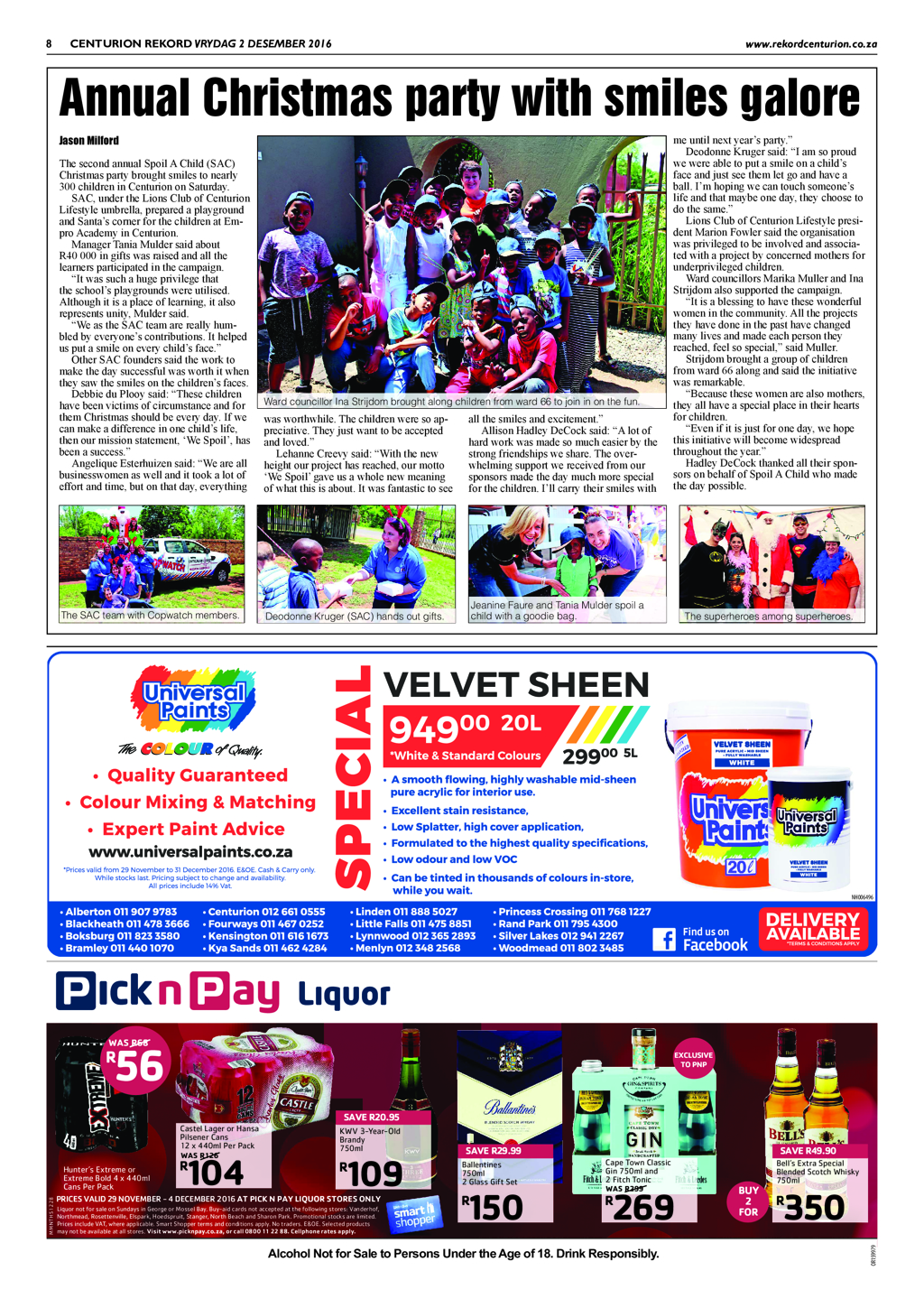 Rekord Centurion 2 December 2016 page 8
