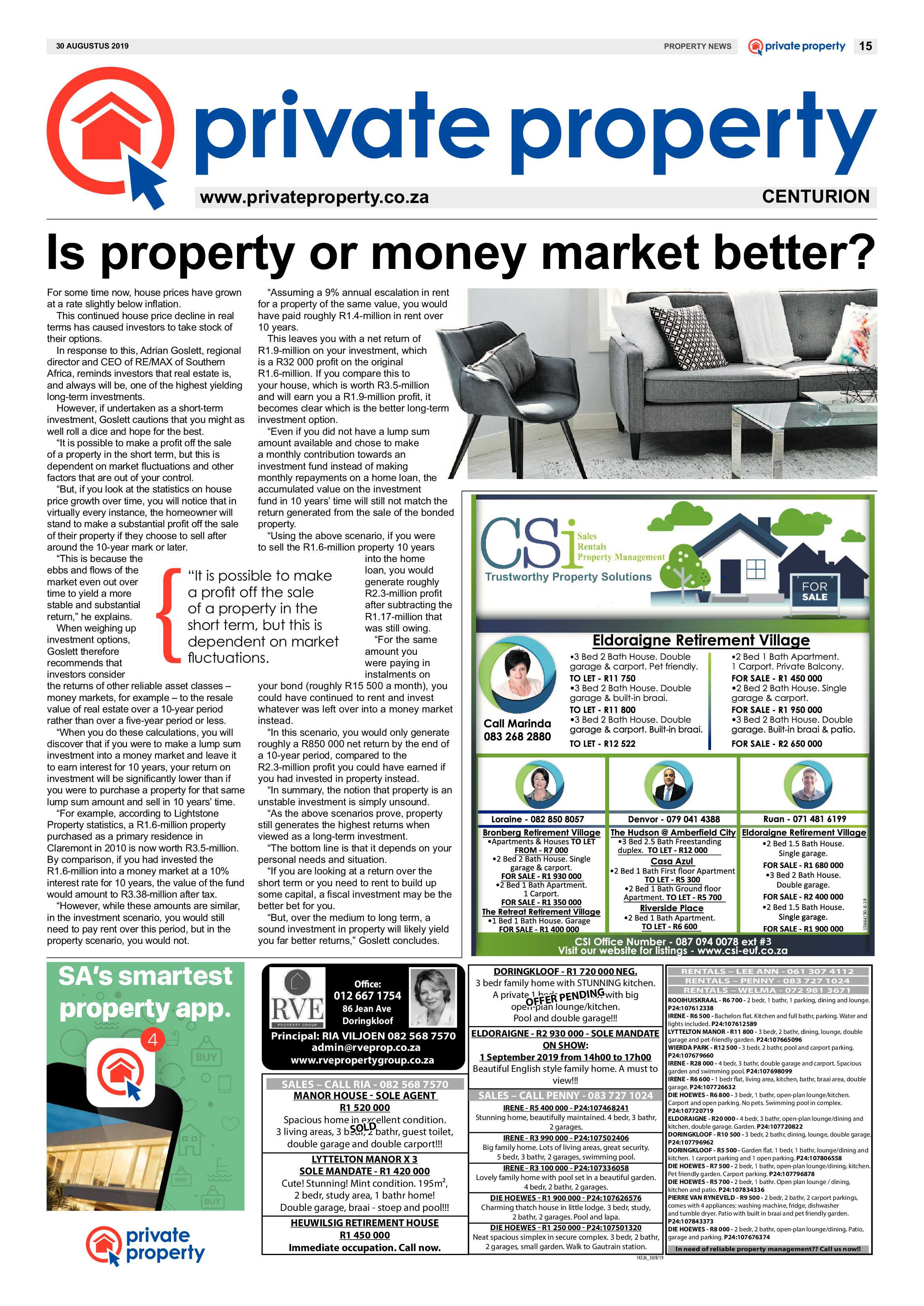 Rekord Centurion 30 August 2019 page 15