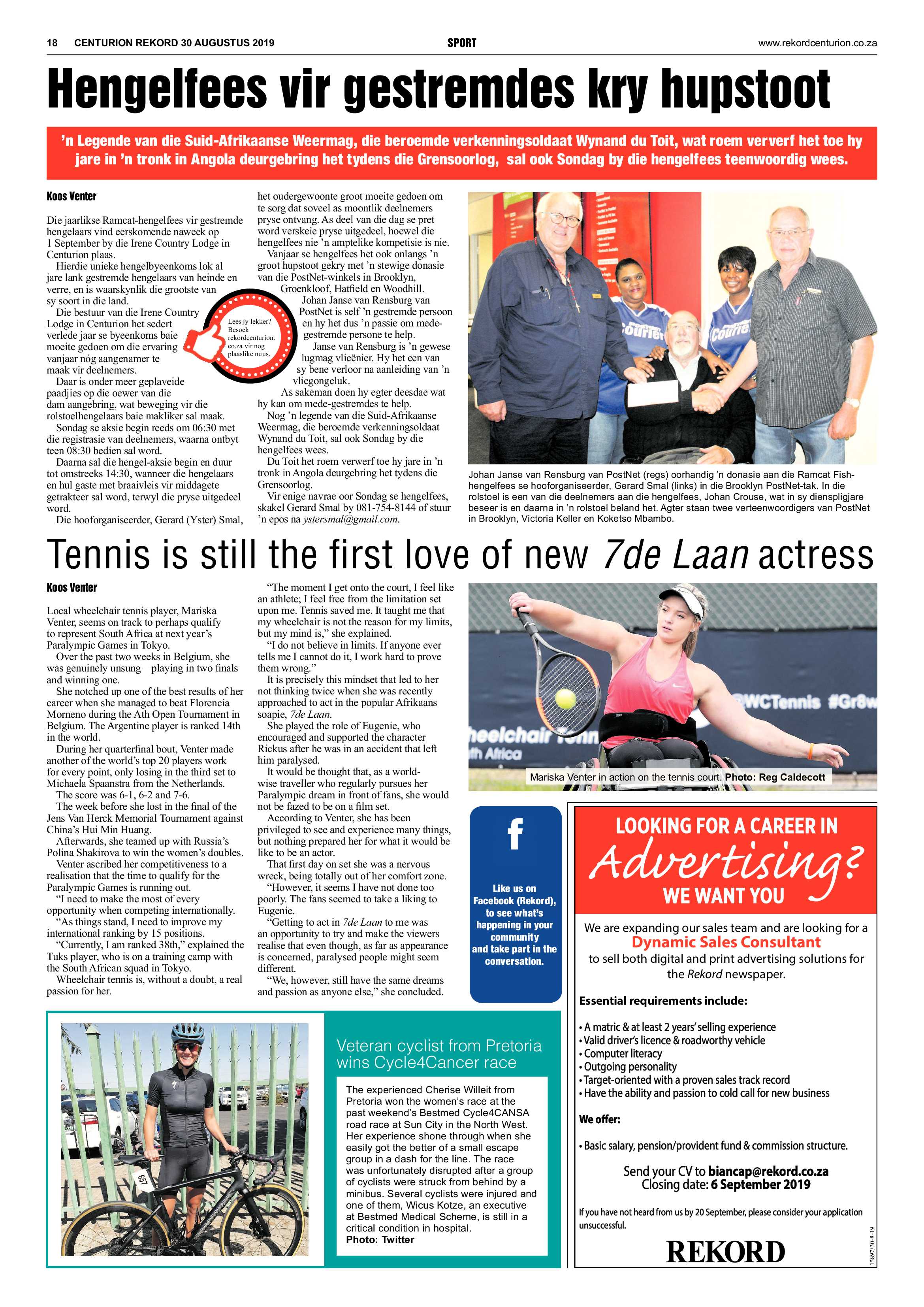 Rekord Centurion 30 August 2019 page 18