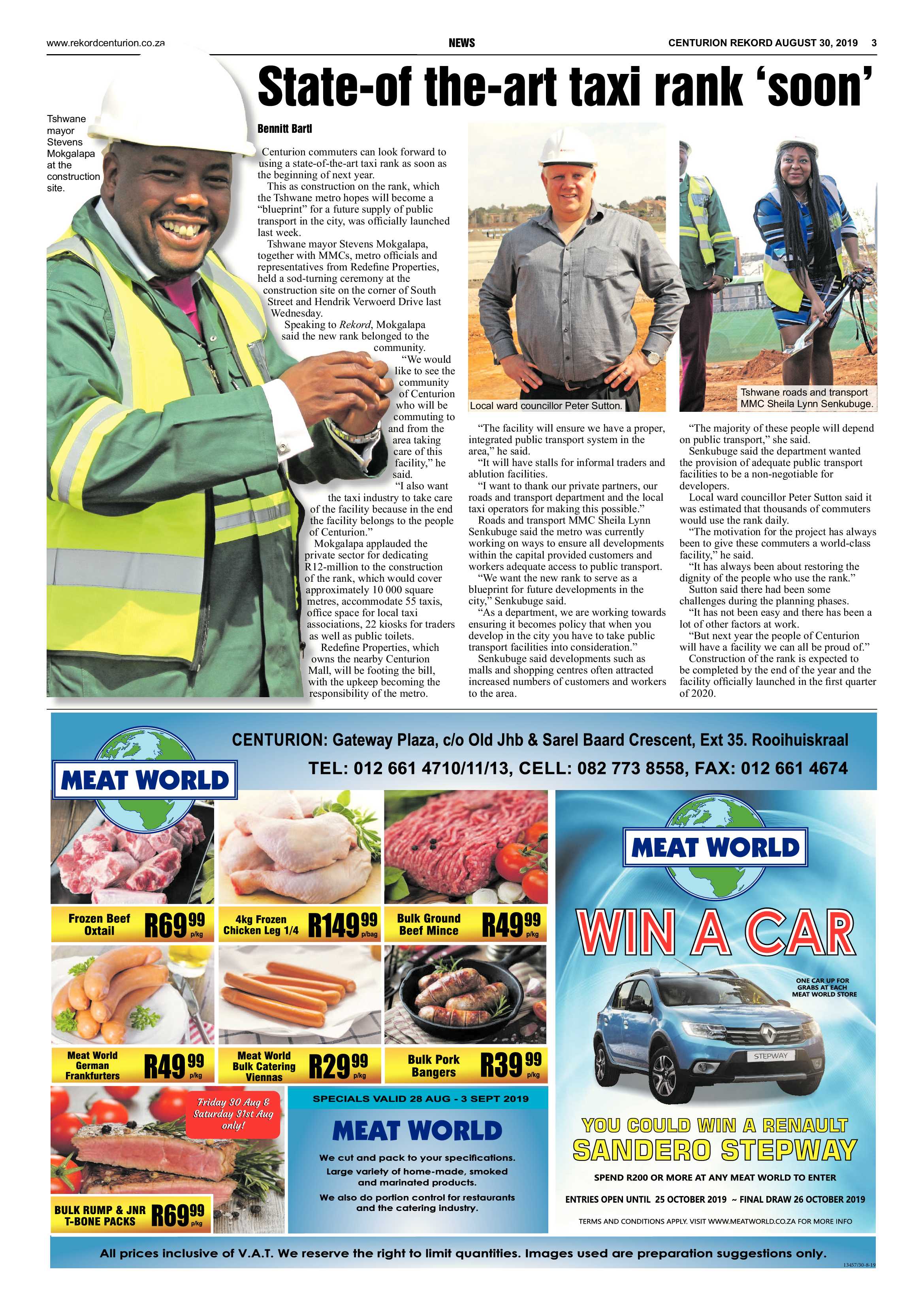 Rekord Centurion 30 August 2019 page 3