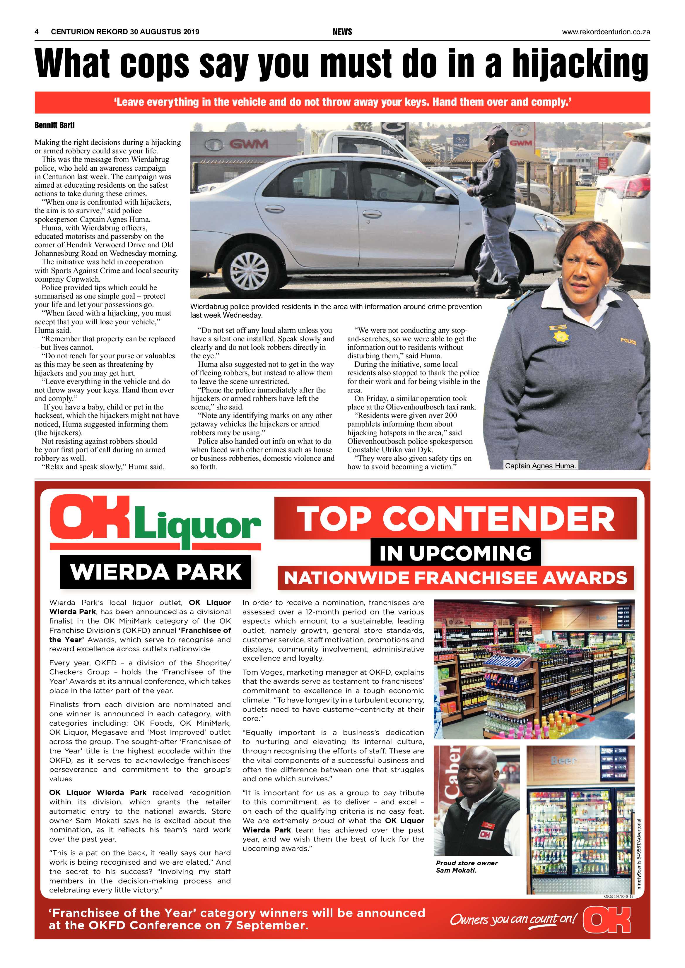 Rekord Centurion 30 August 2019 page 4