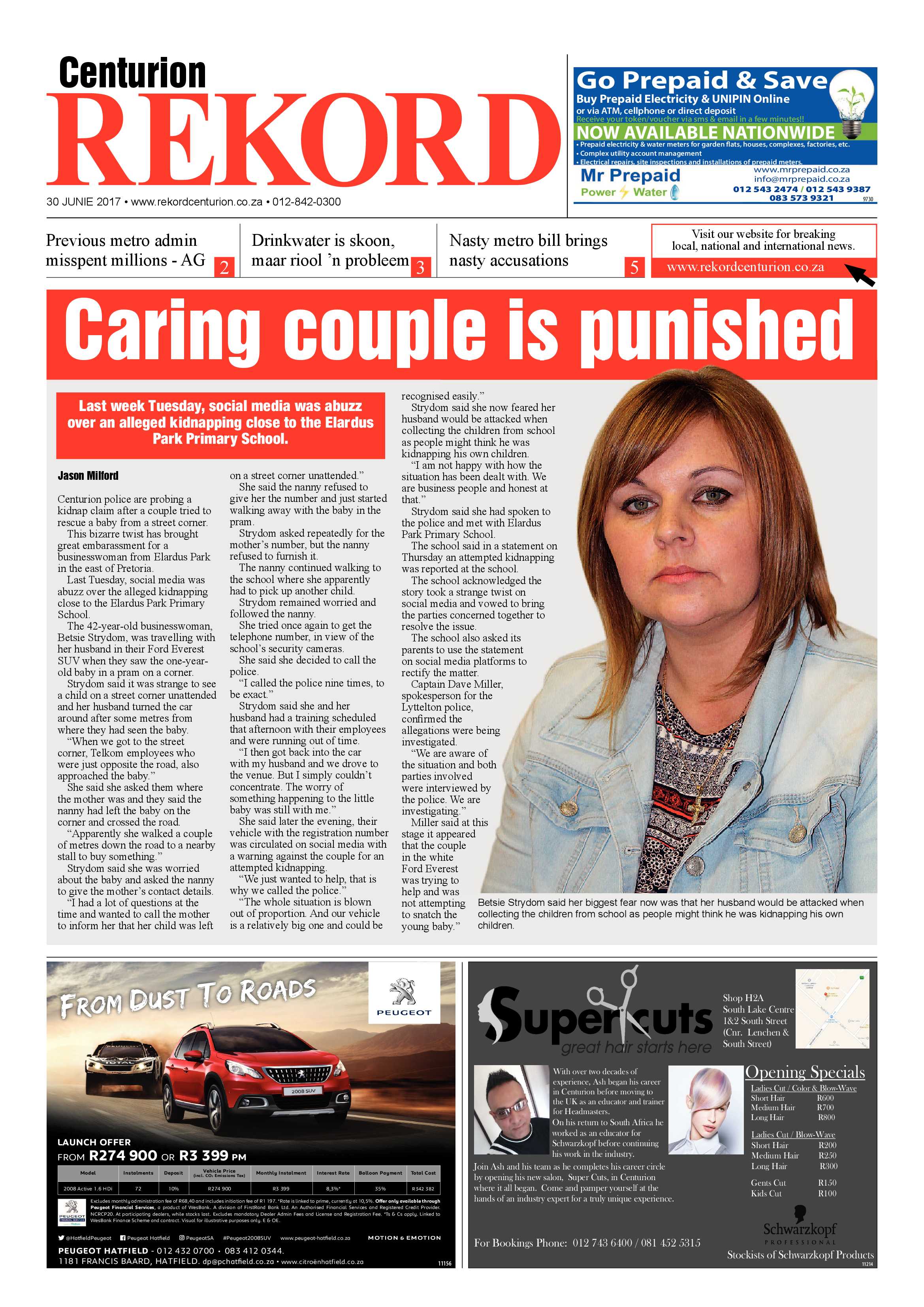 Rekord Centurion 30 June 2017 page 1