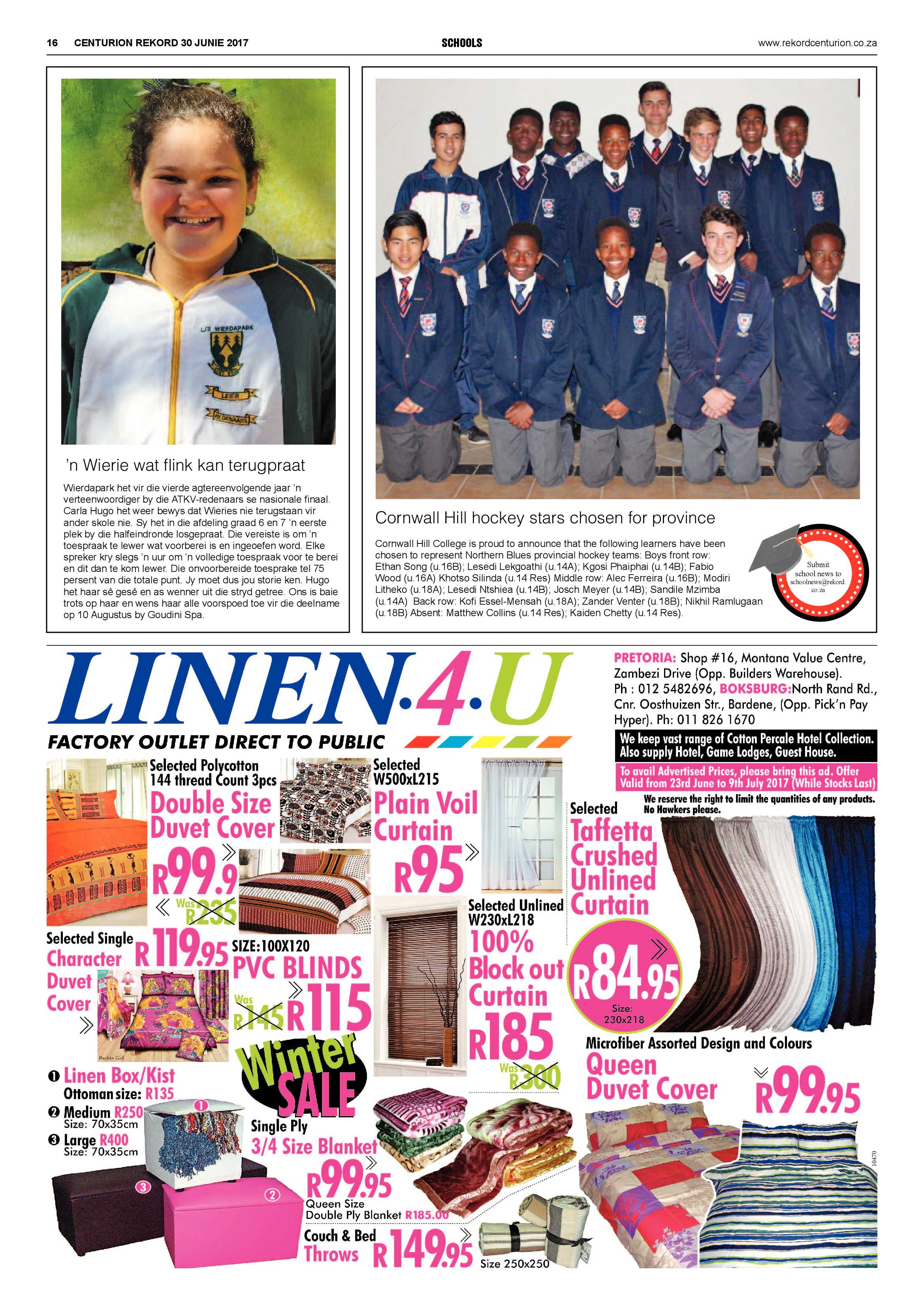 Rekord Centurion 30 June 2017 page 16