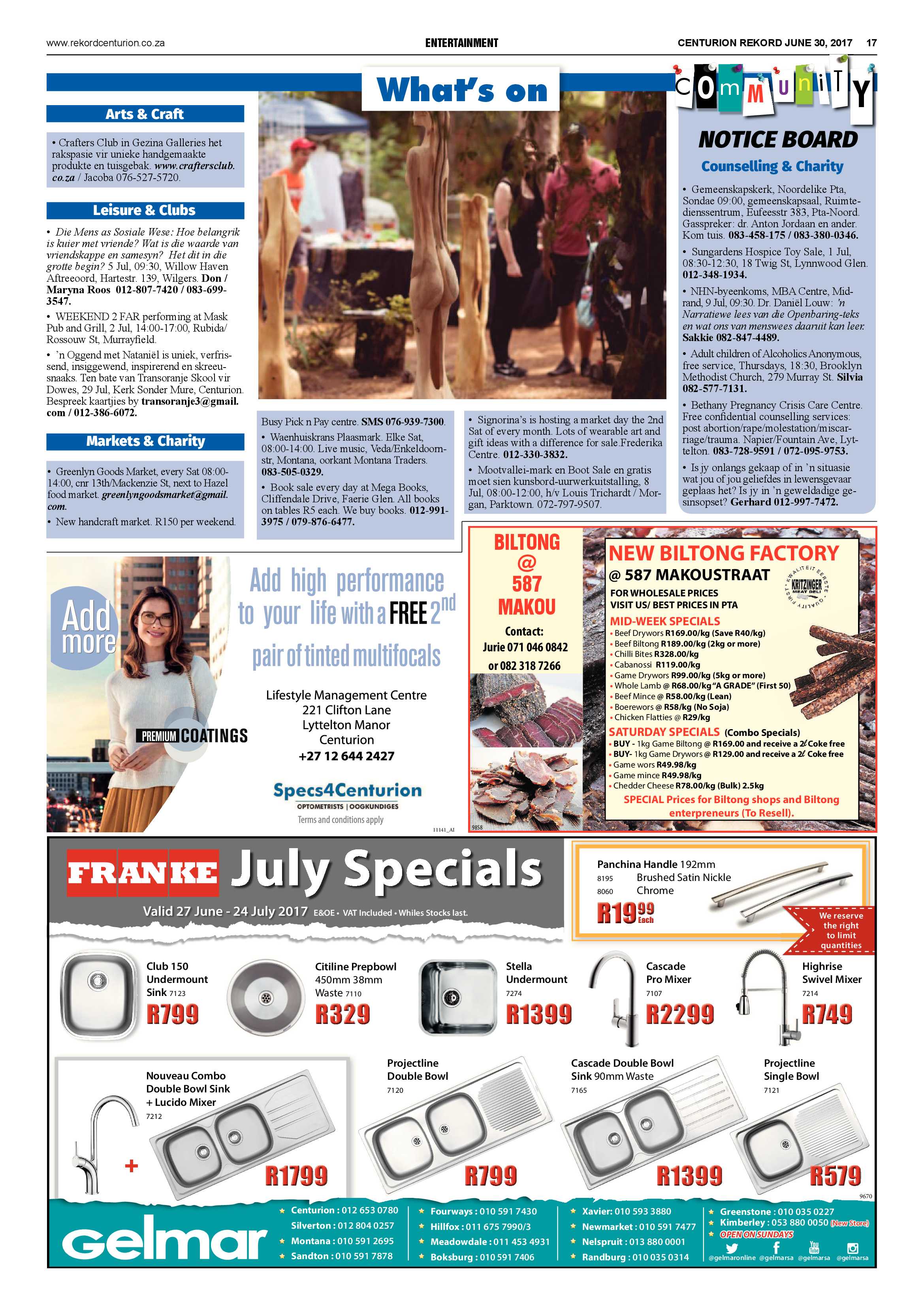 Rekord Centurion 30 June 2017 page 17