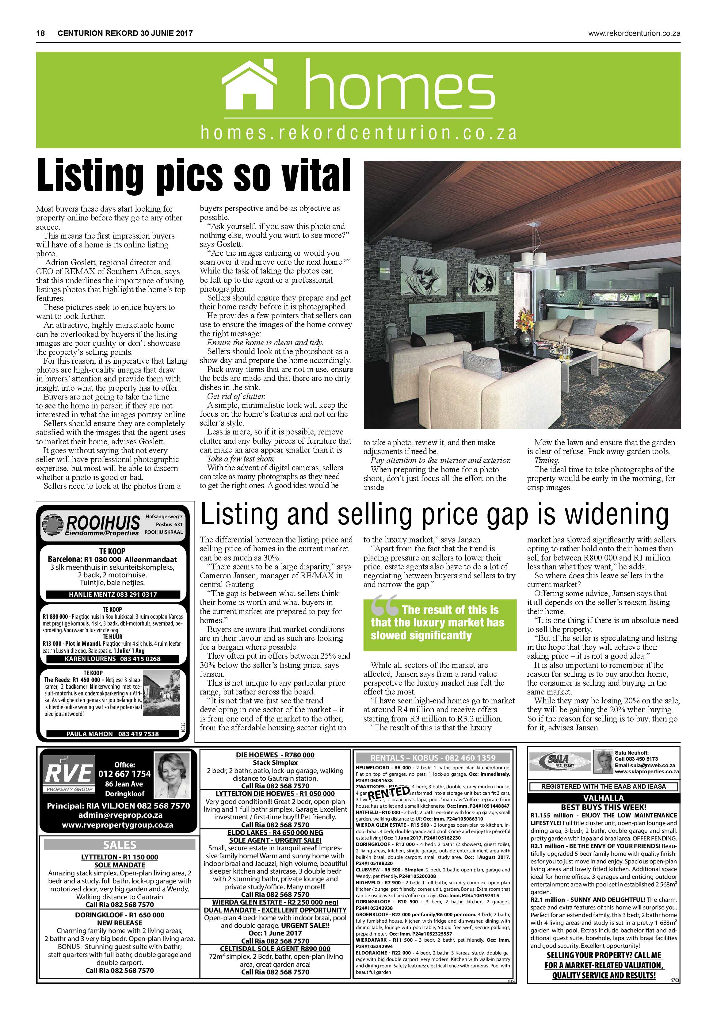 Rekord Centurion 30 June 2017 page 18