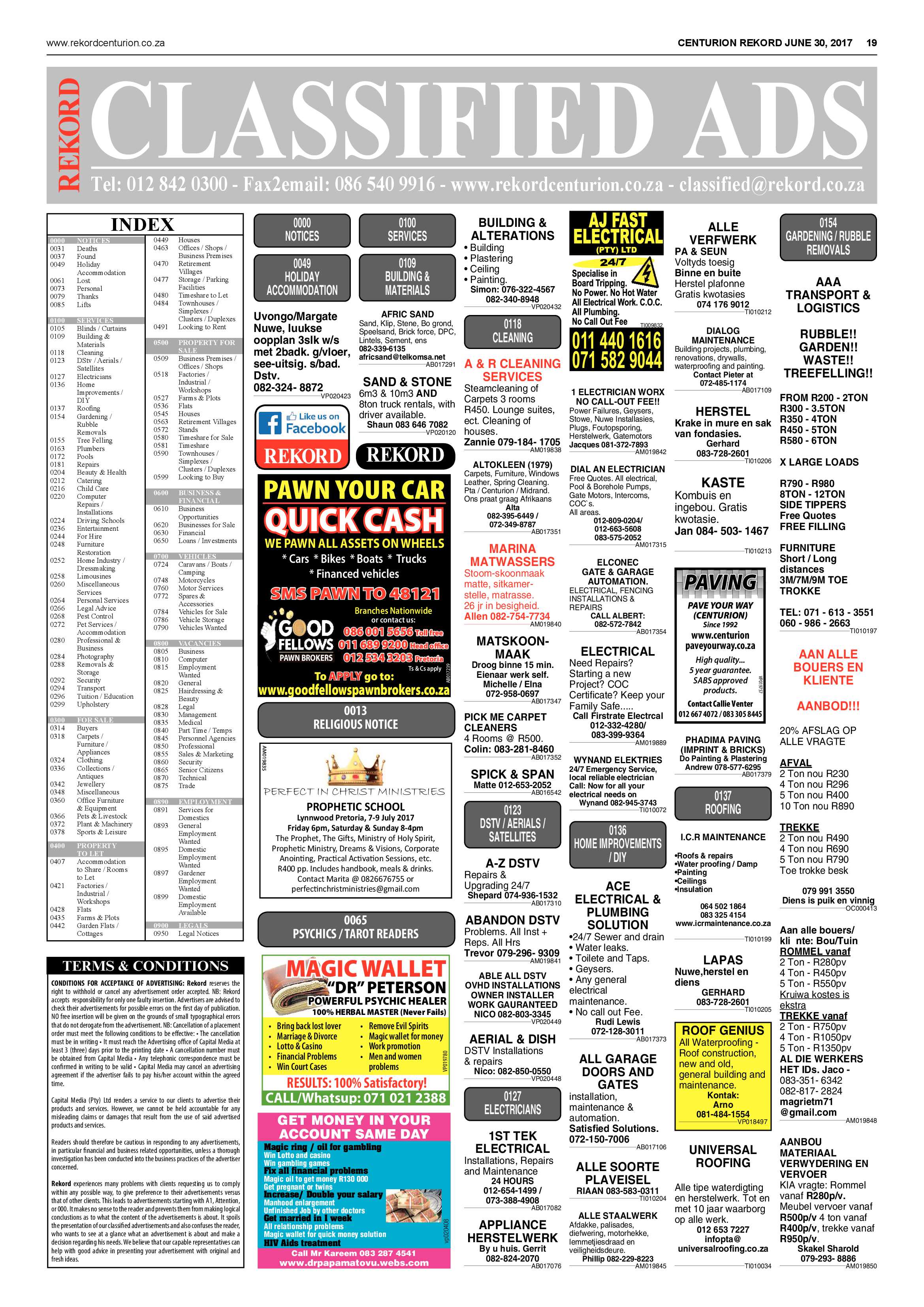 Rekord Centurion 30 June 2017 page 19