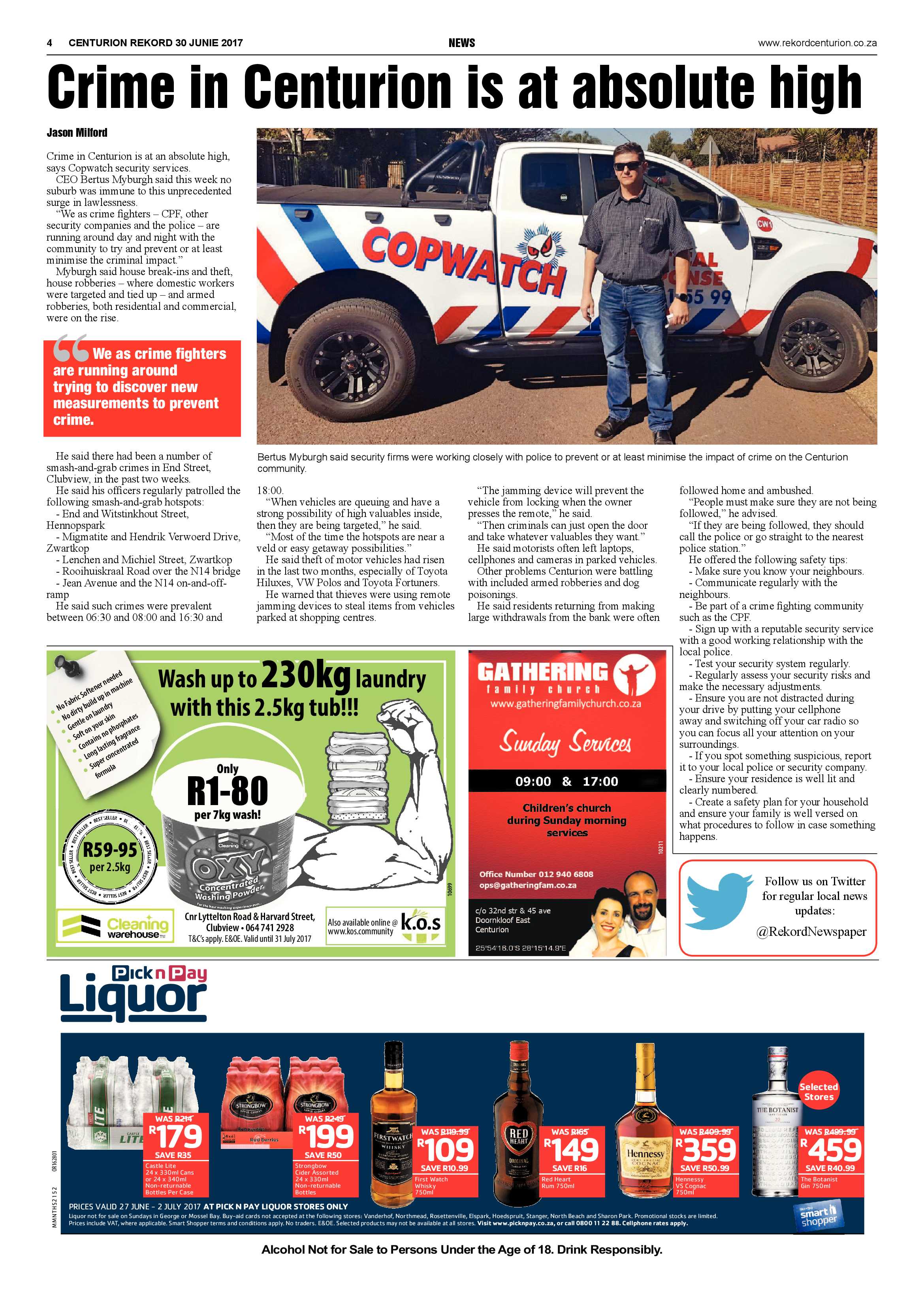 Rekord Centurion 30 June 2017 page 4
