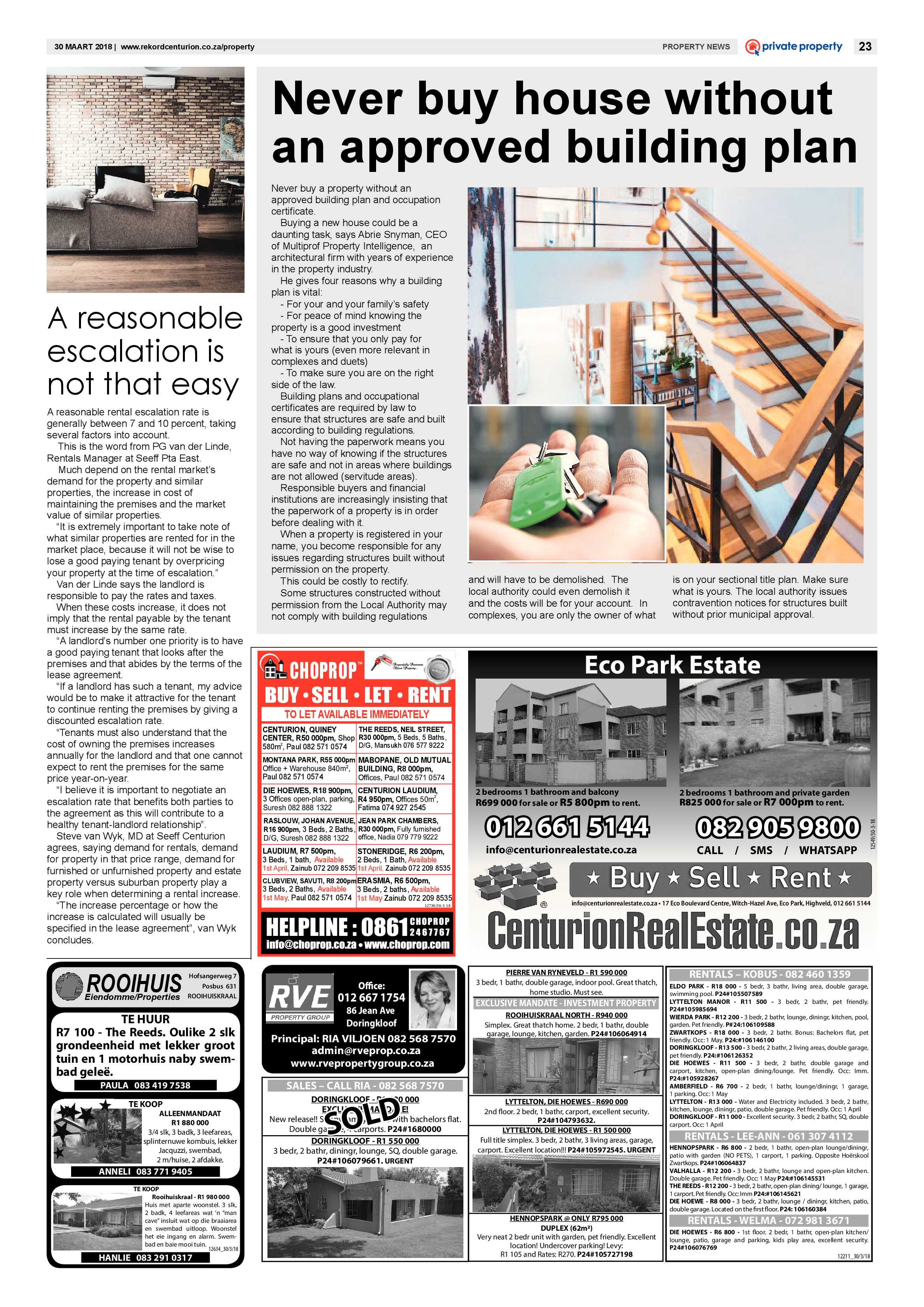 Rekord Centurion 30 March 2018 page 23