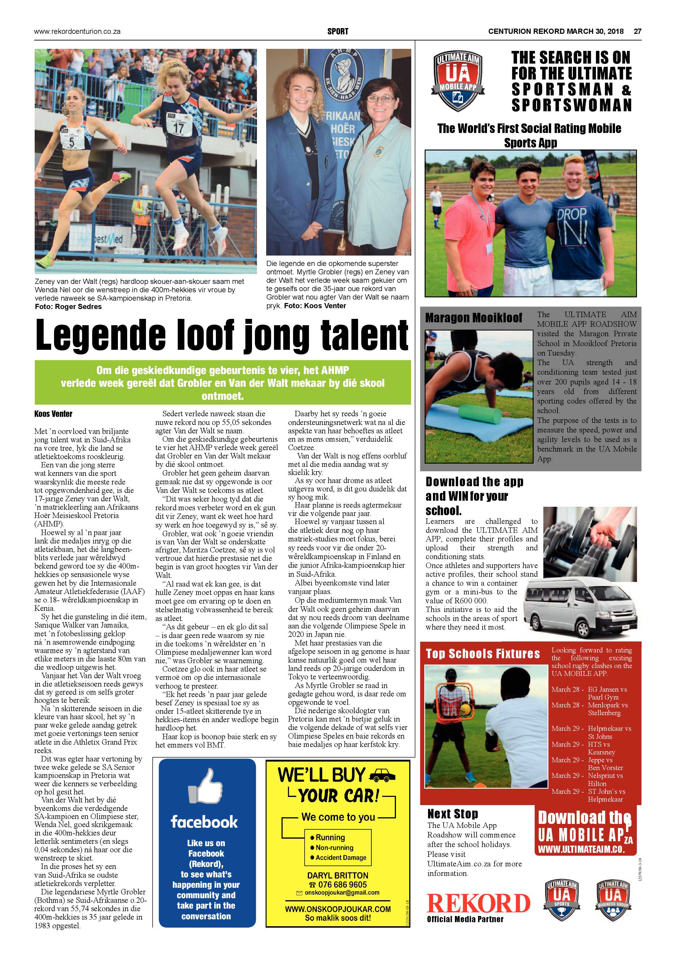 Rekord Centurion 30 March 2018 page 27