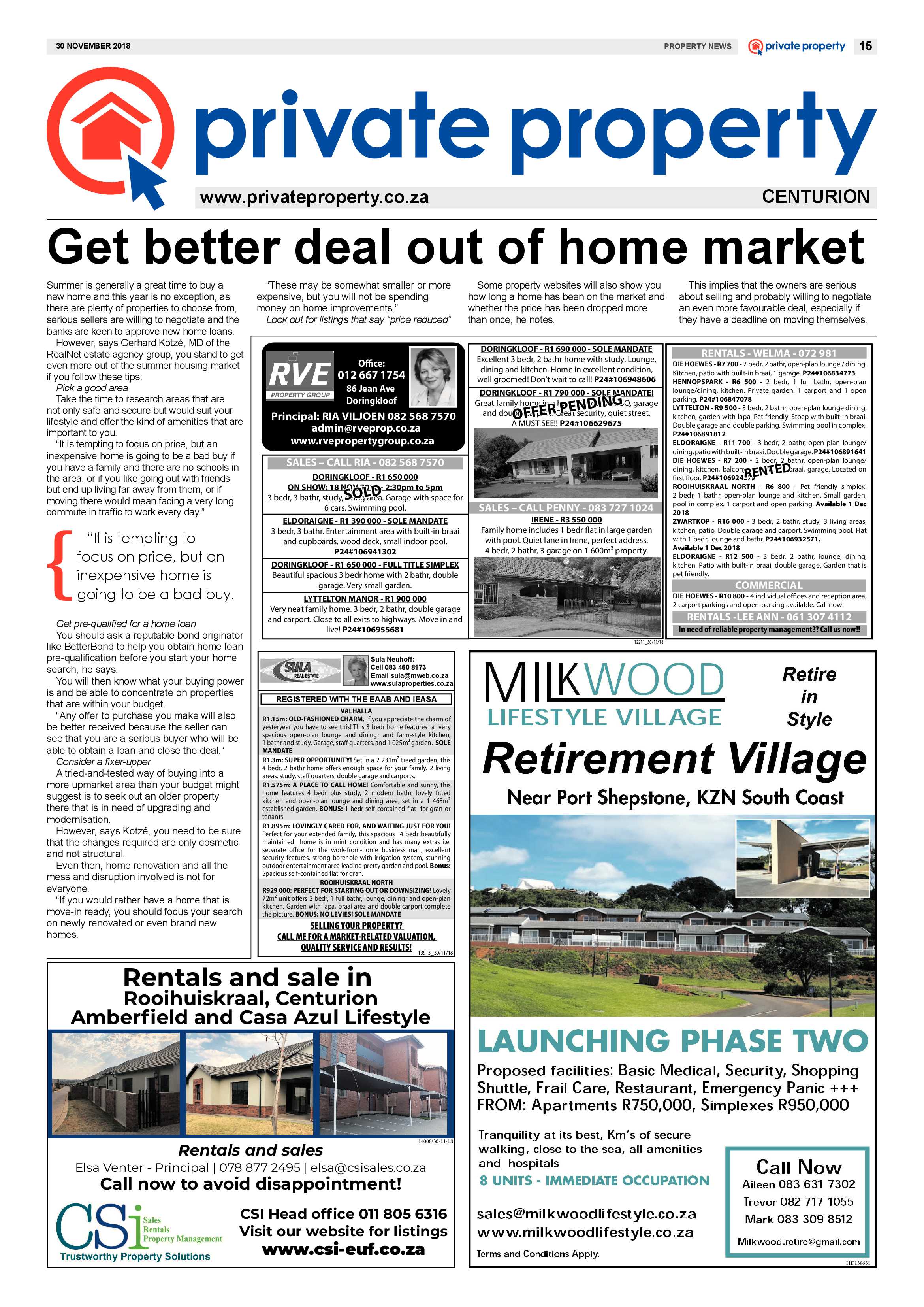 Rekord Centurion 30 November 2018 page 15