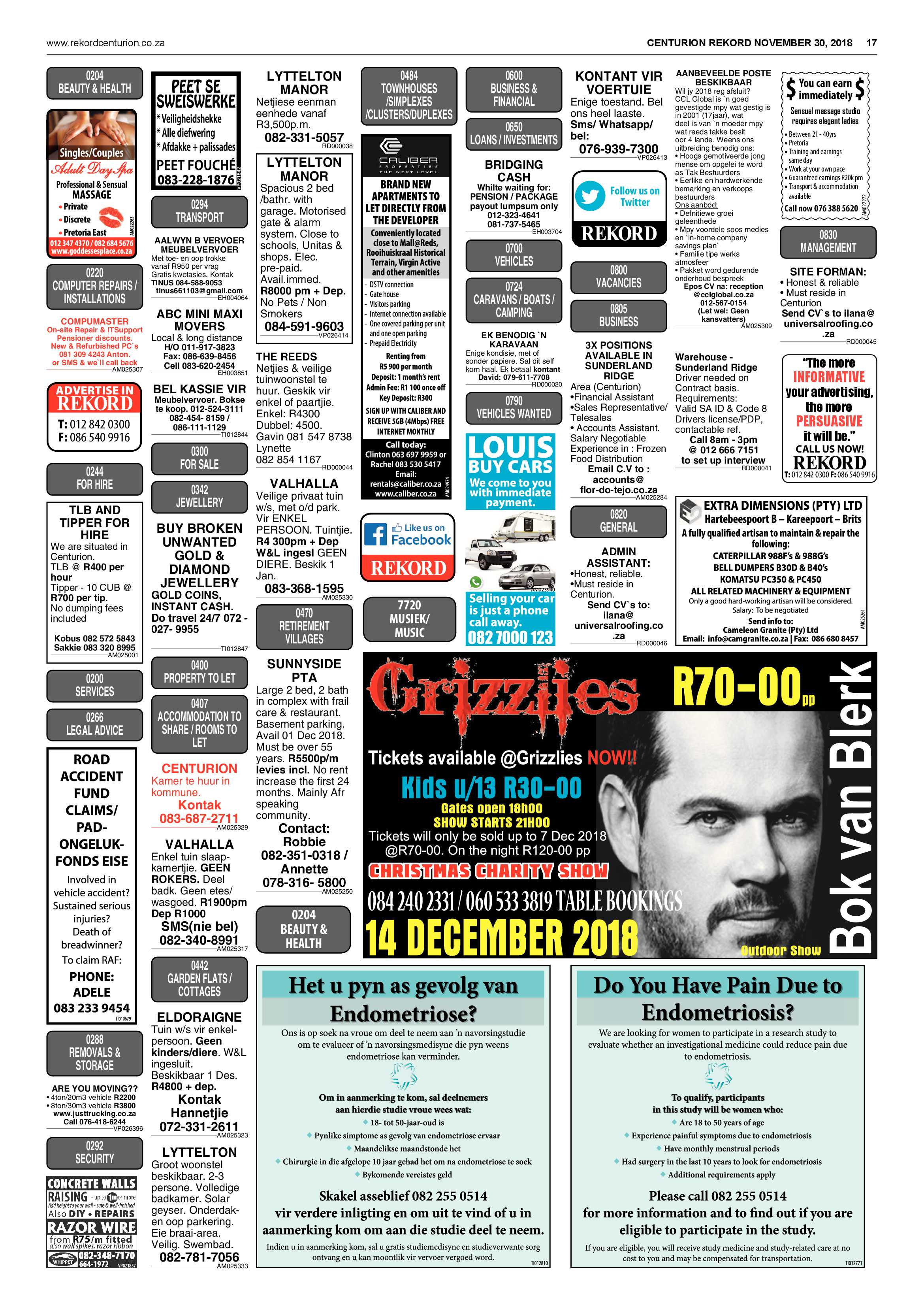 Rekord Centurion 30 November 2018 page 17