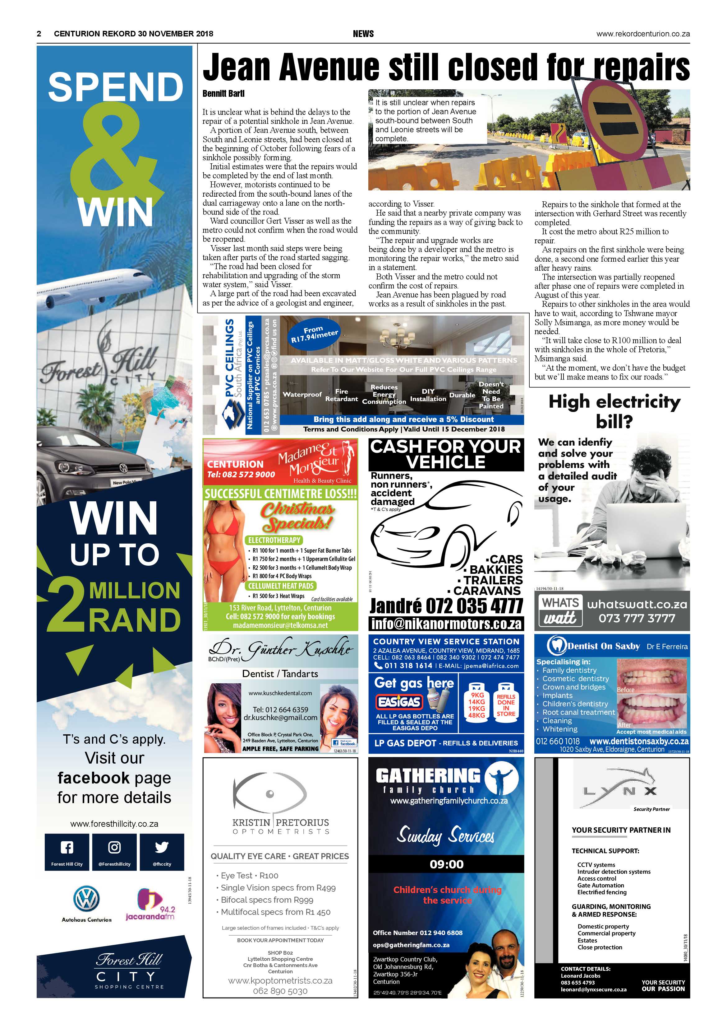 Rekord Centurion 30 November 2018 page 2