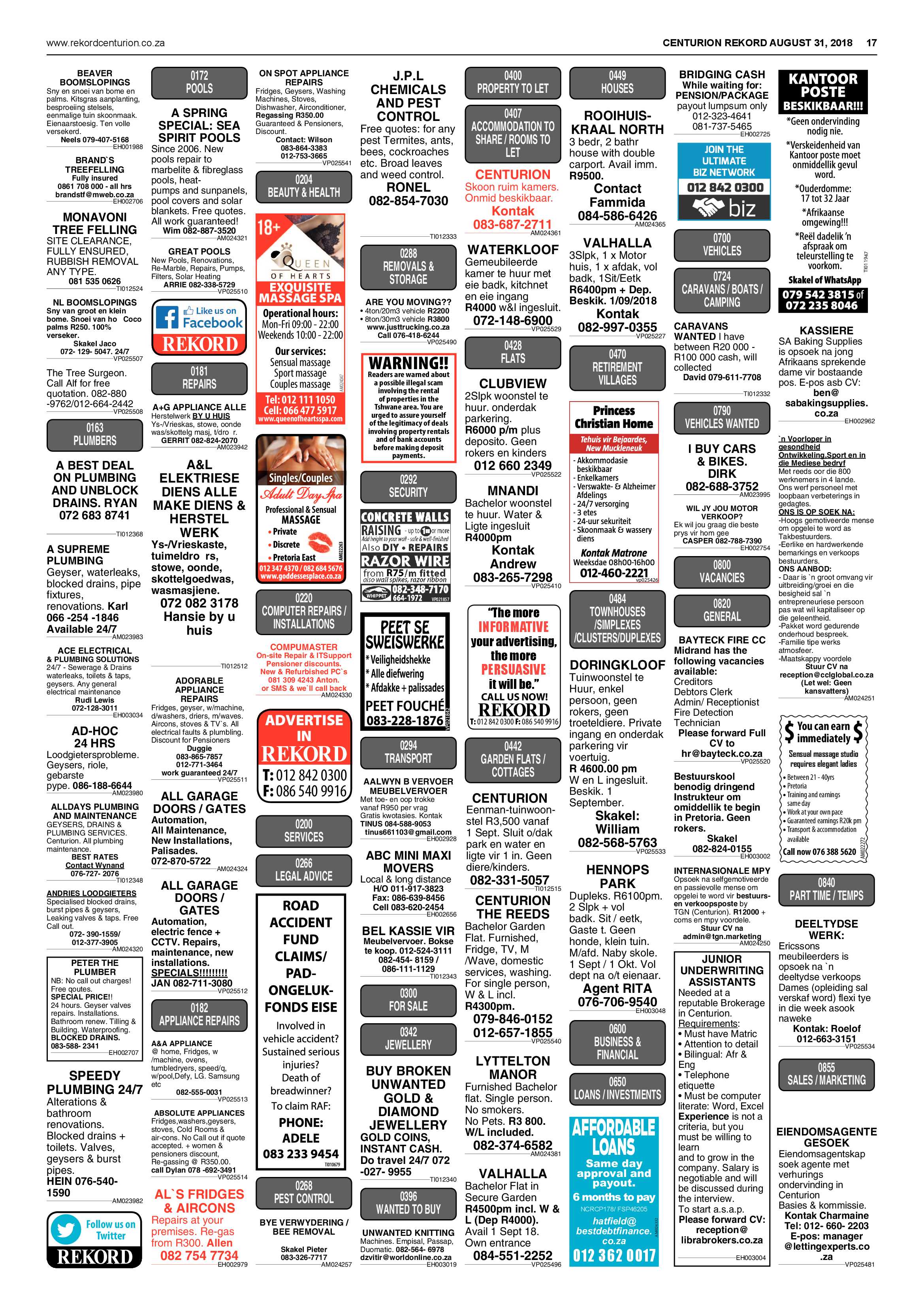 Rekord Centurion 31 August 2018 page 17
