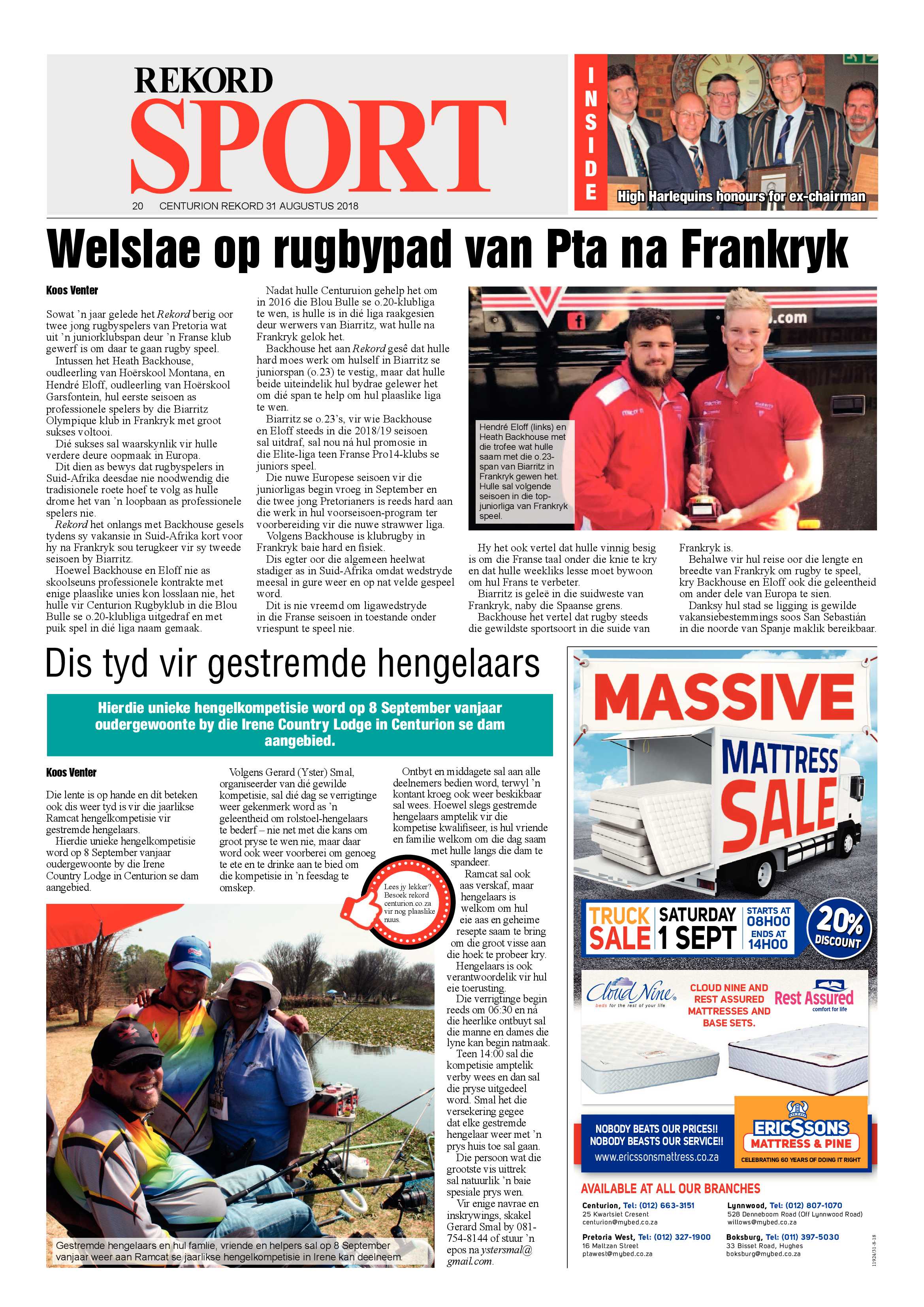 Rekord Centurion 31 August 2018 page 20