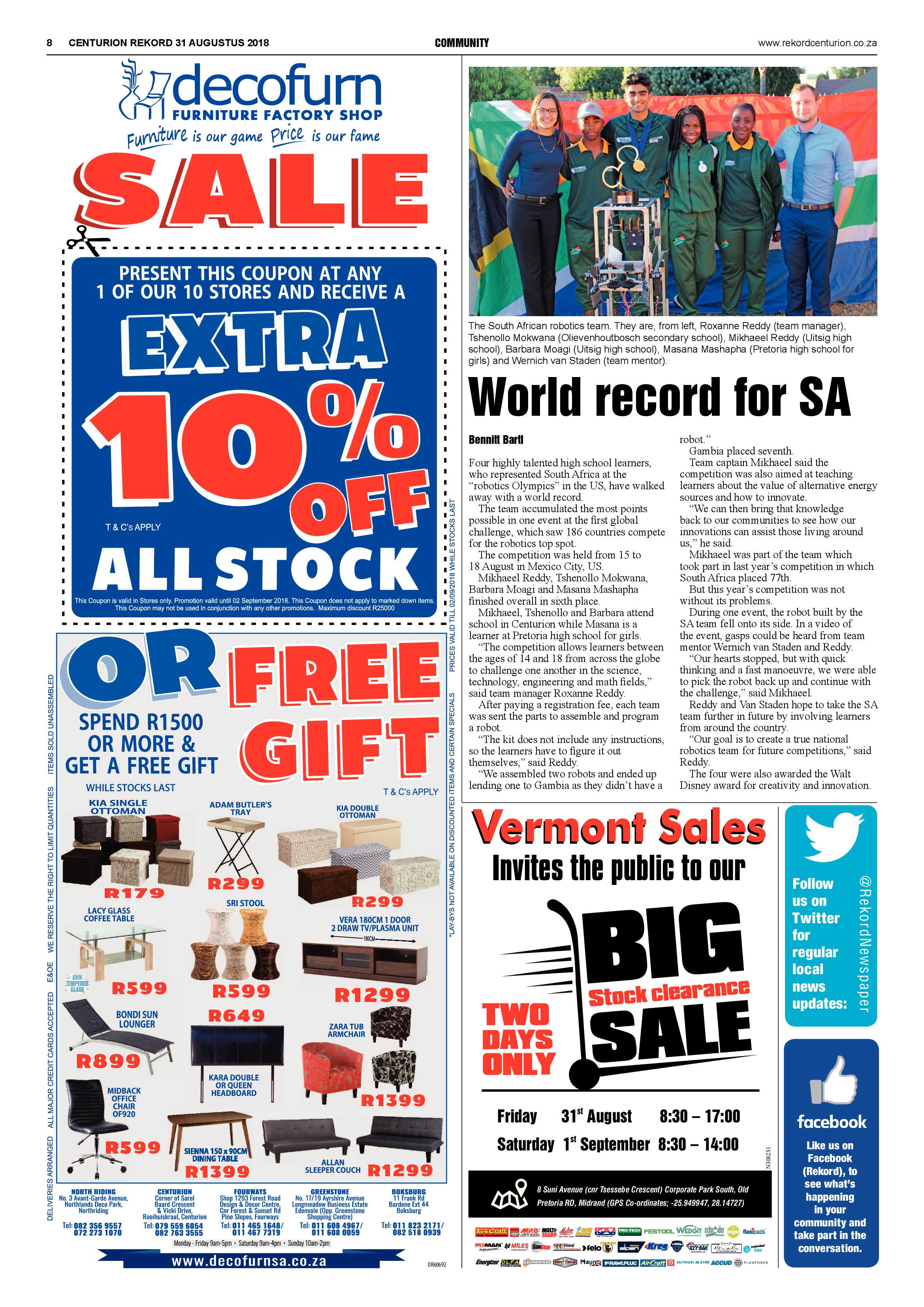 Rekord Centurion 31 August 2018 page 8
