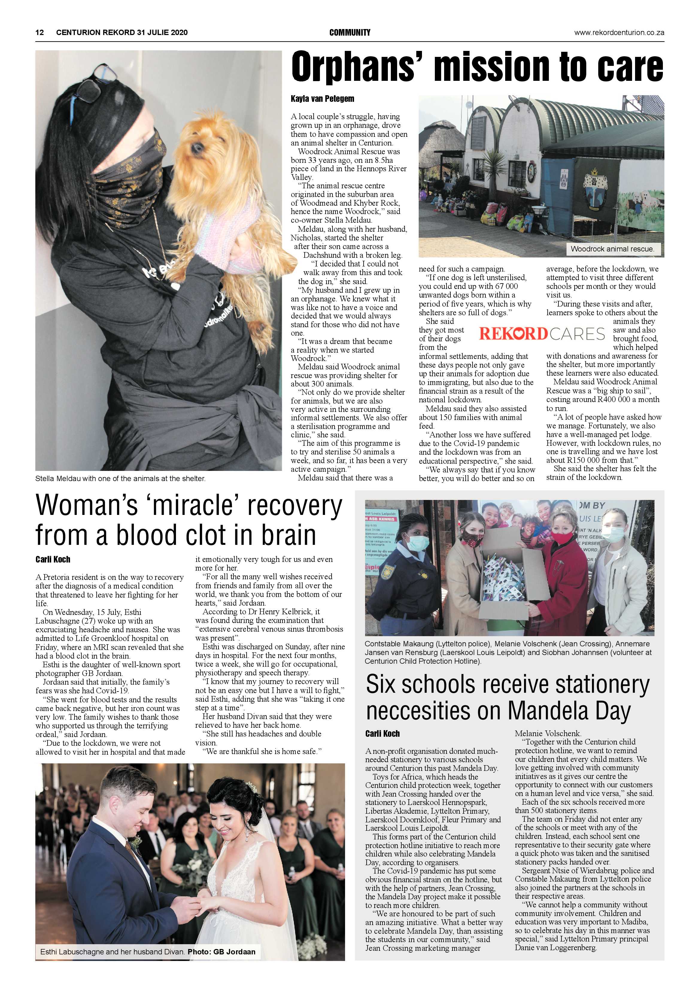 Rekord Centurion 31 July 2020 page 12
