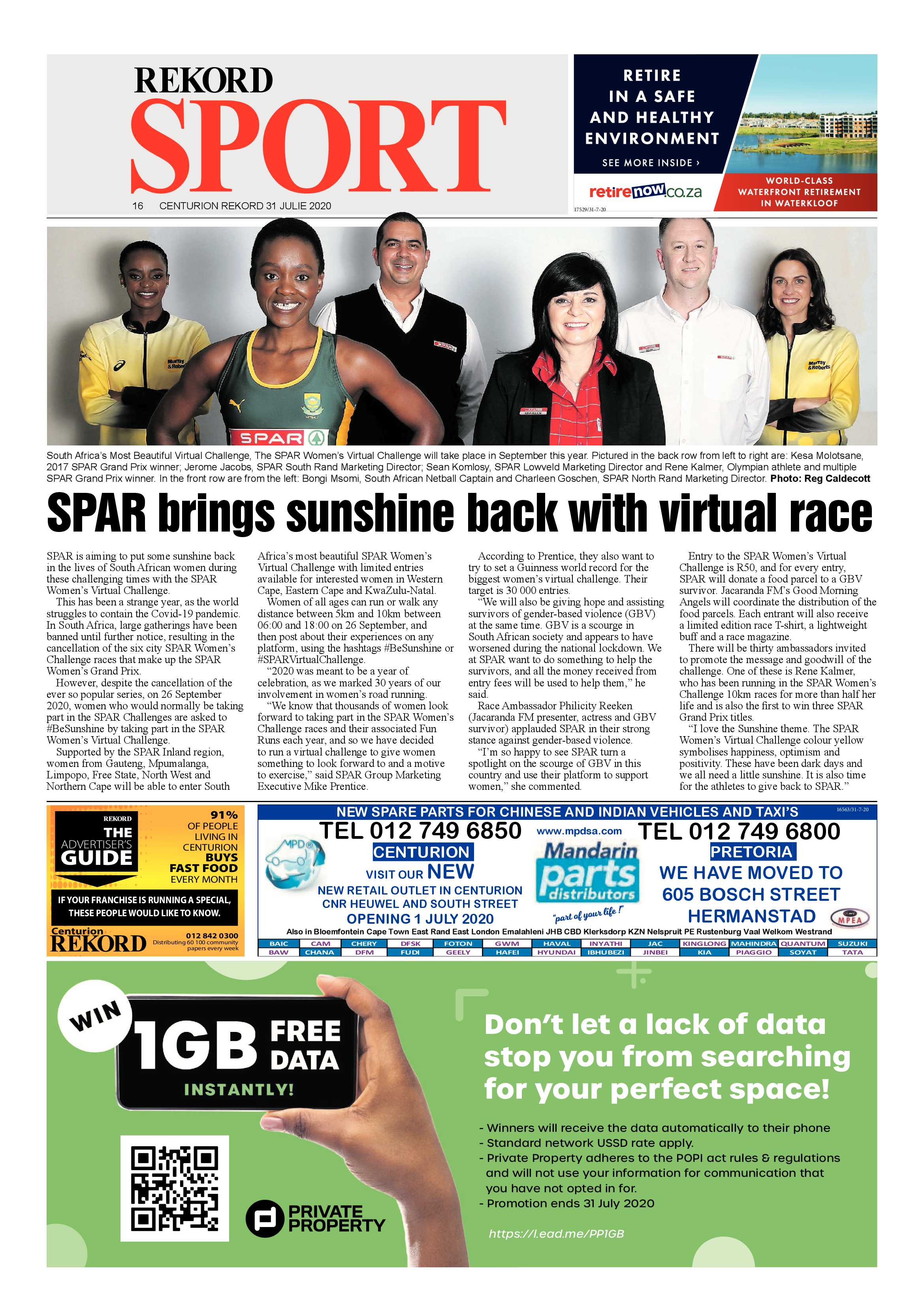 Rekord Centurion 31 July 2020 page 16