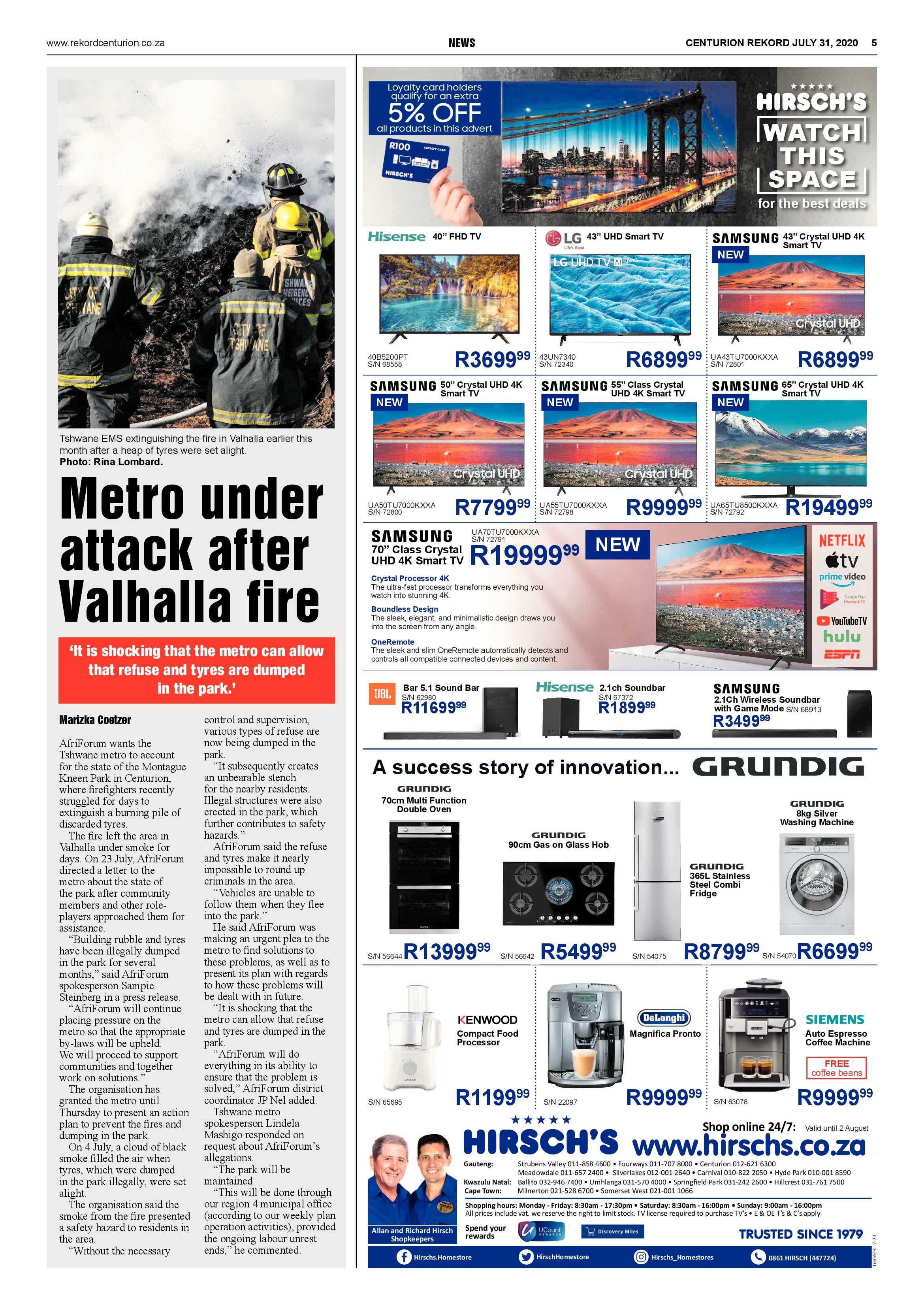 Rekord Centurion 31 July 2020 page 5