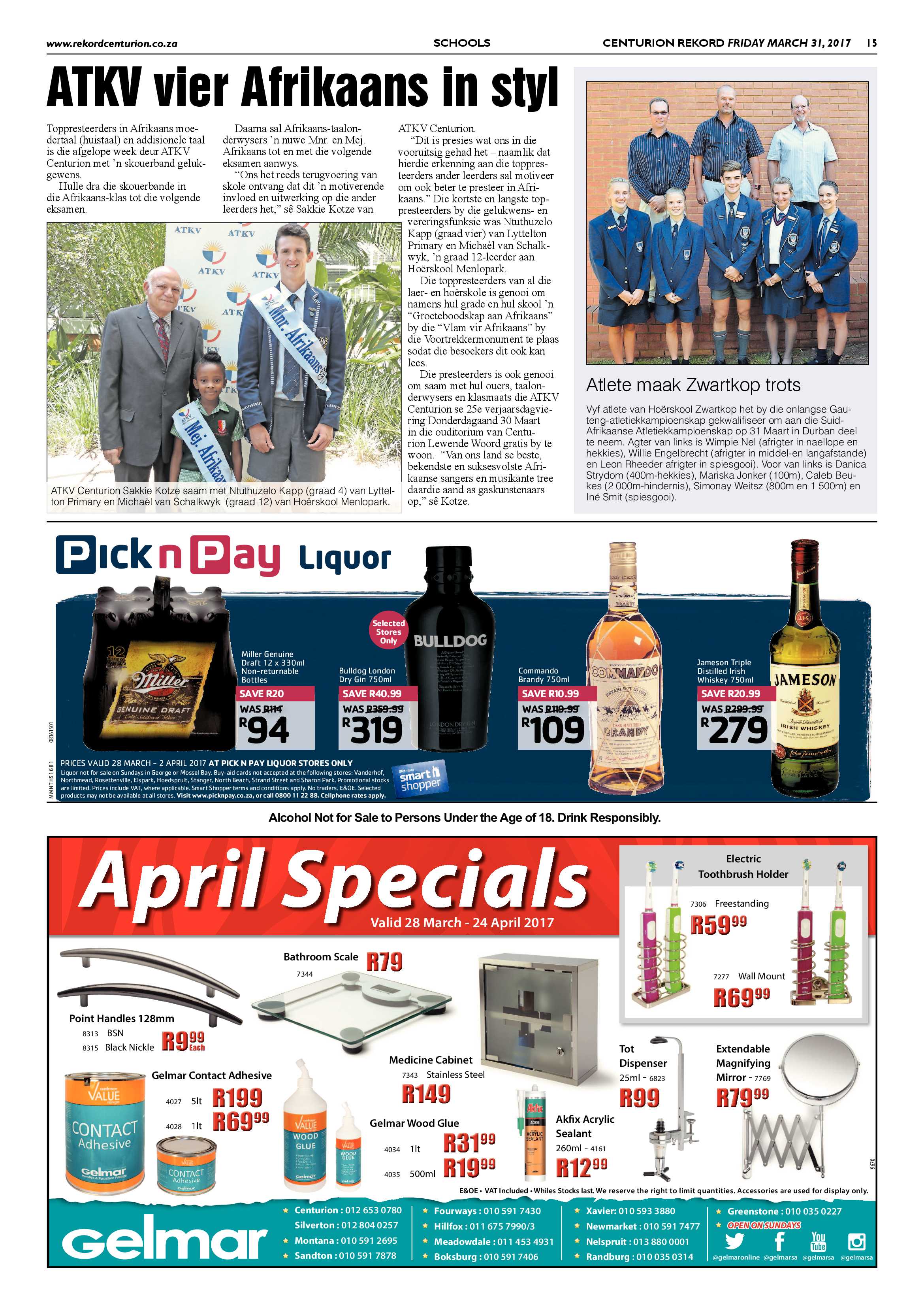 Rekord Centurion 31 March 2017 page 15