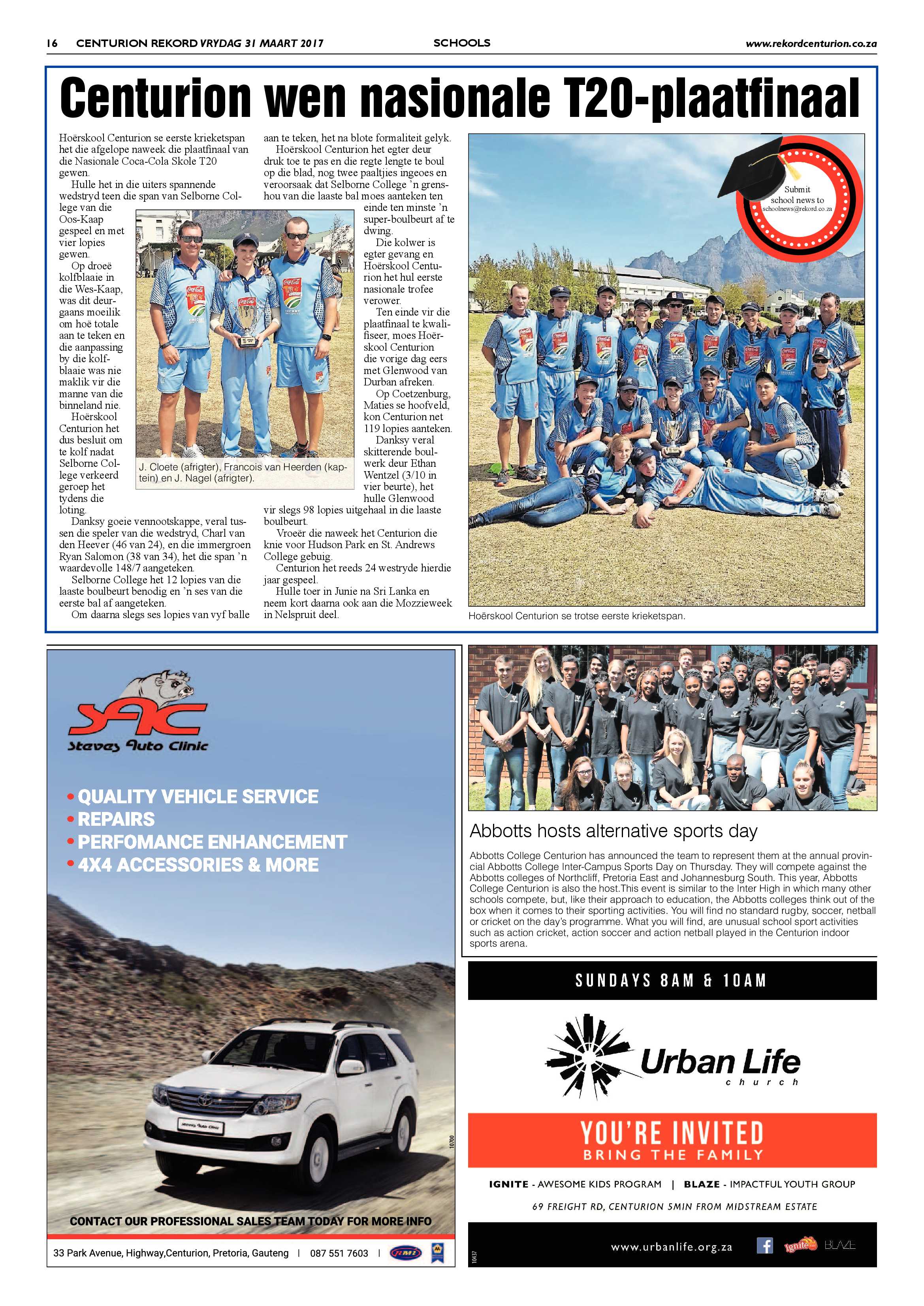 Rekord Centurion 31 March 2017 page 16