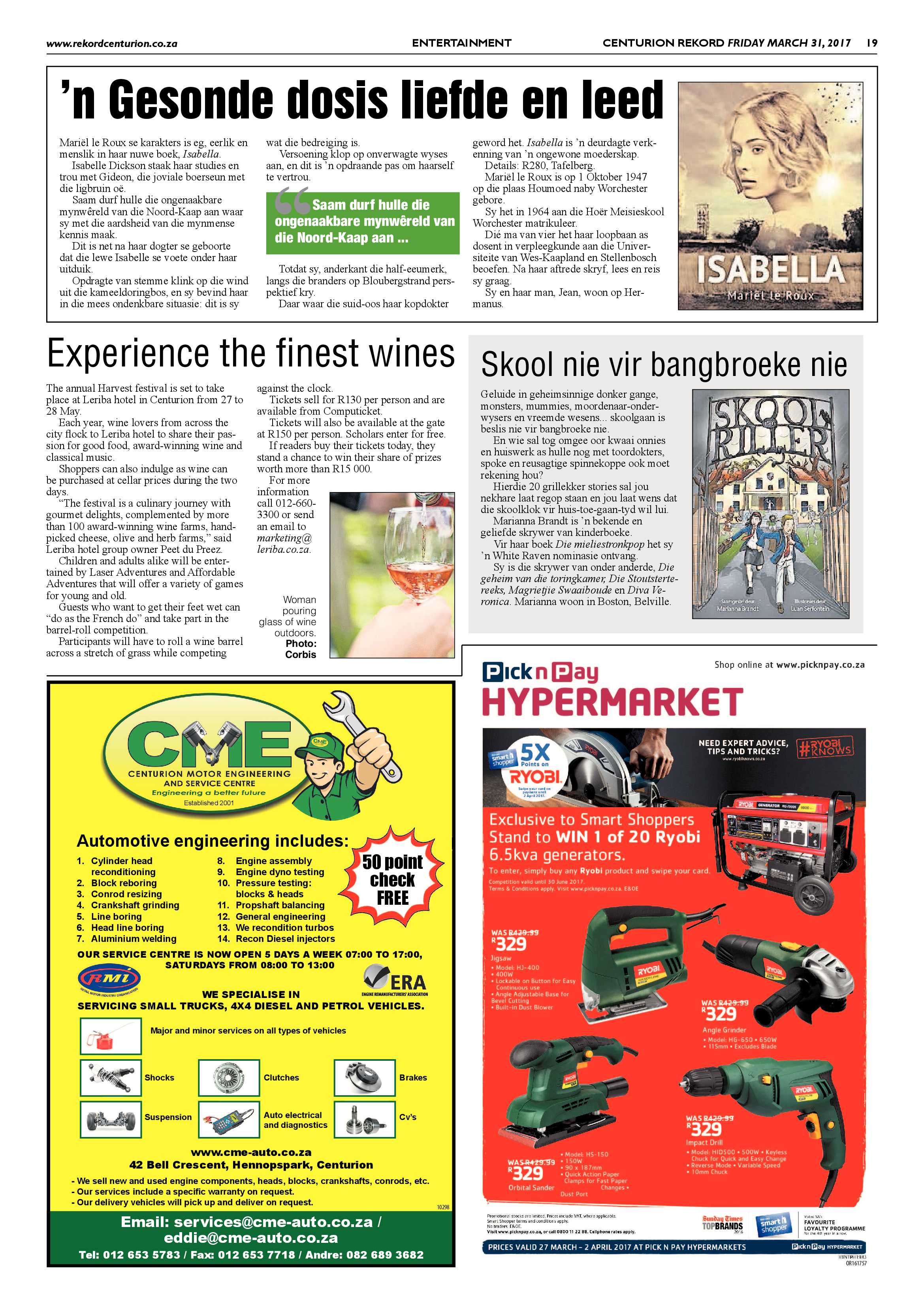 Rekord Centurion 31 March 2017 page 19