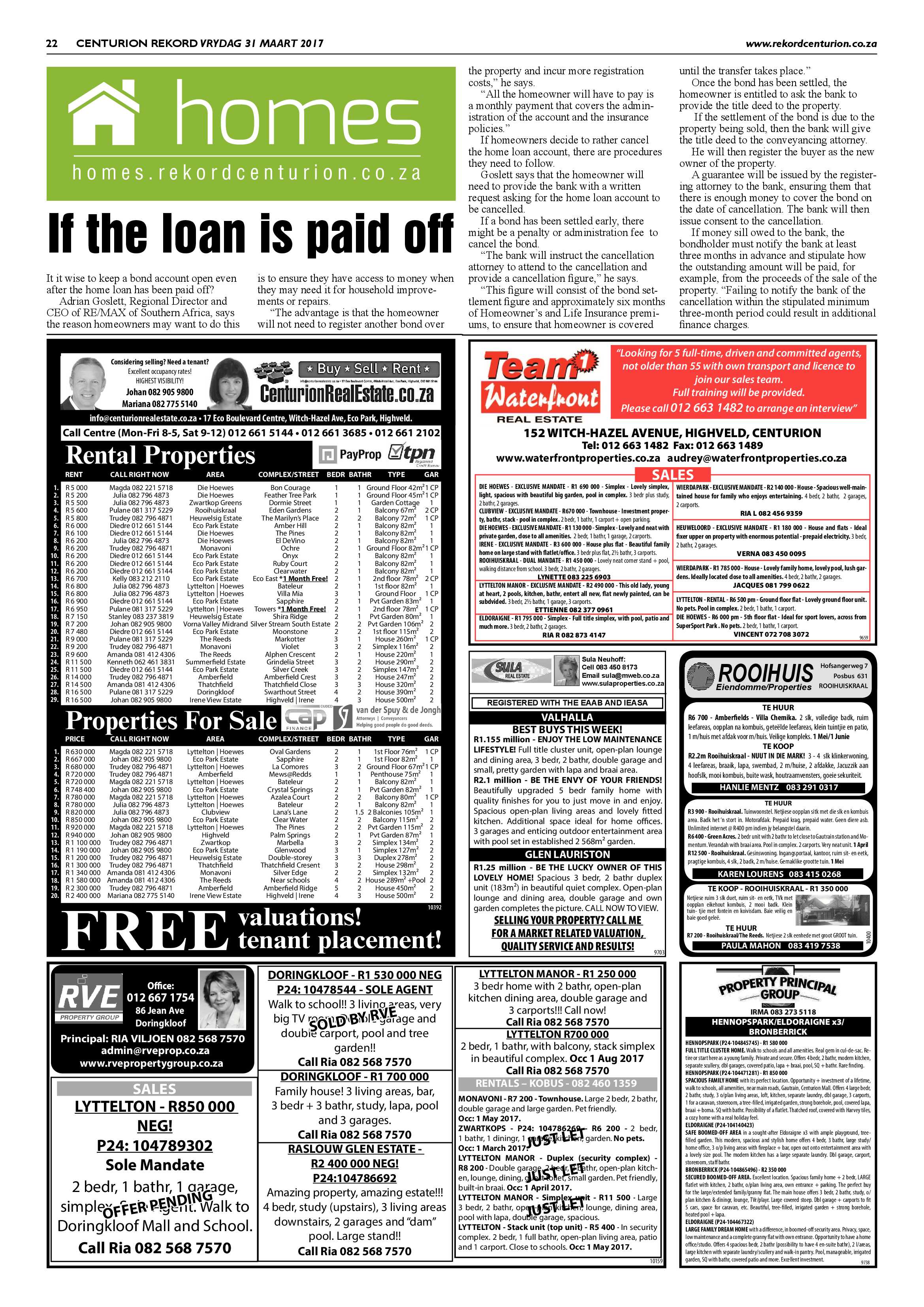 Rekord Centurion 31 March 2017 page 22