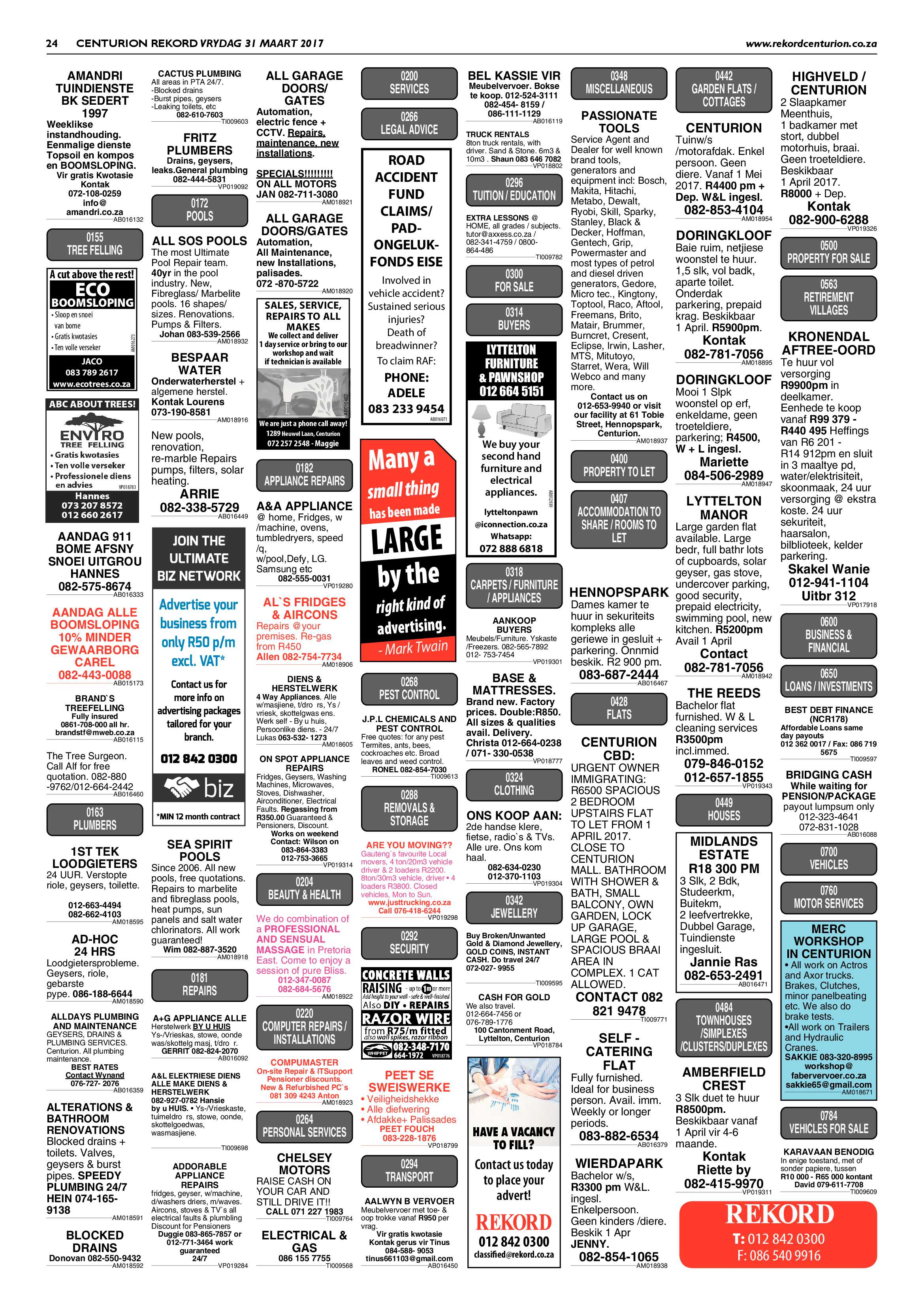 Rekord Centurion 31 March 2017 page 24