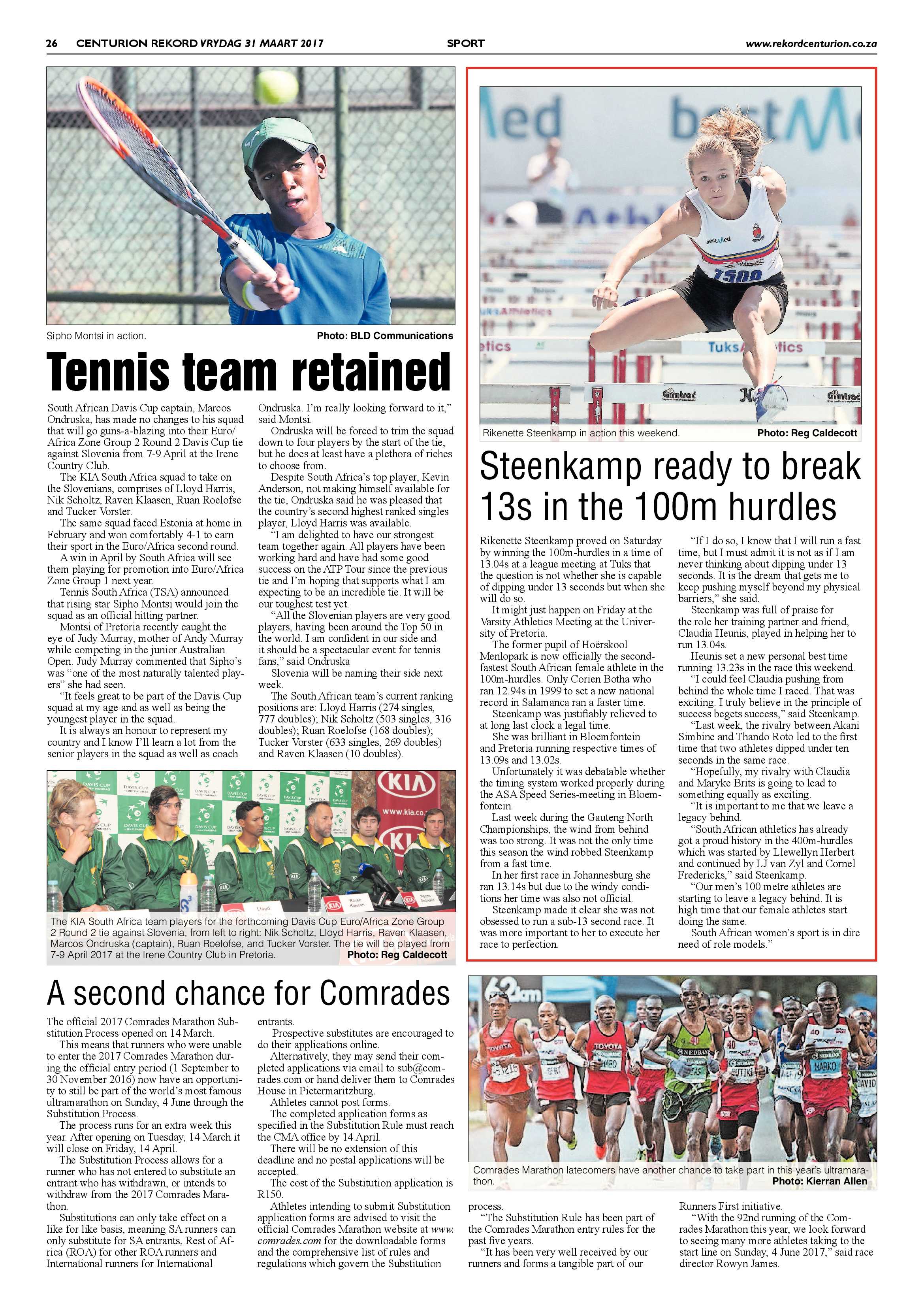 Rekord Centurion 31 March 2017 page 26
