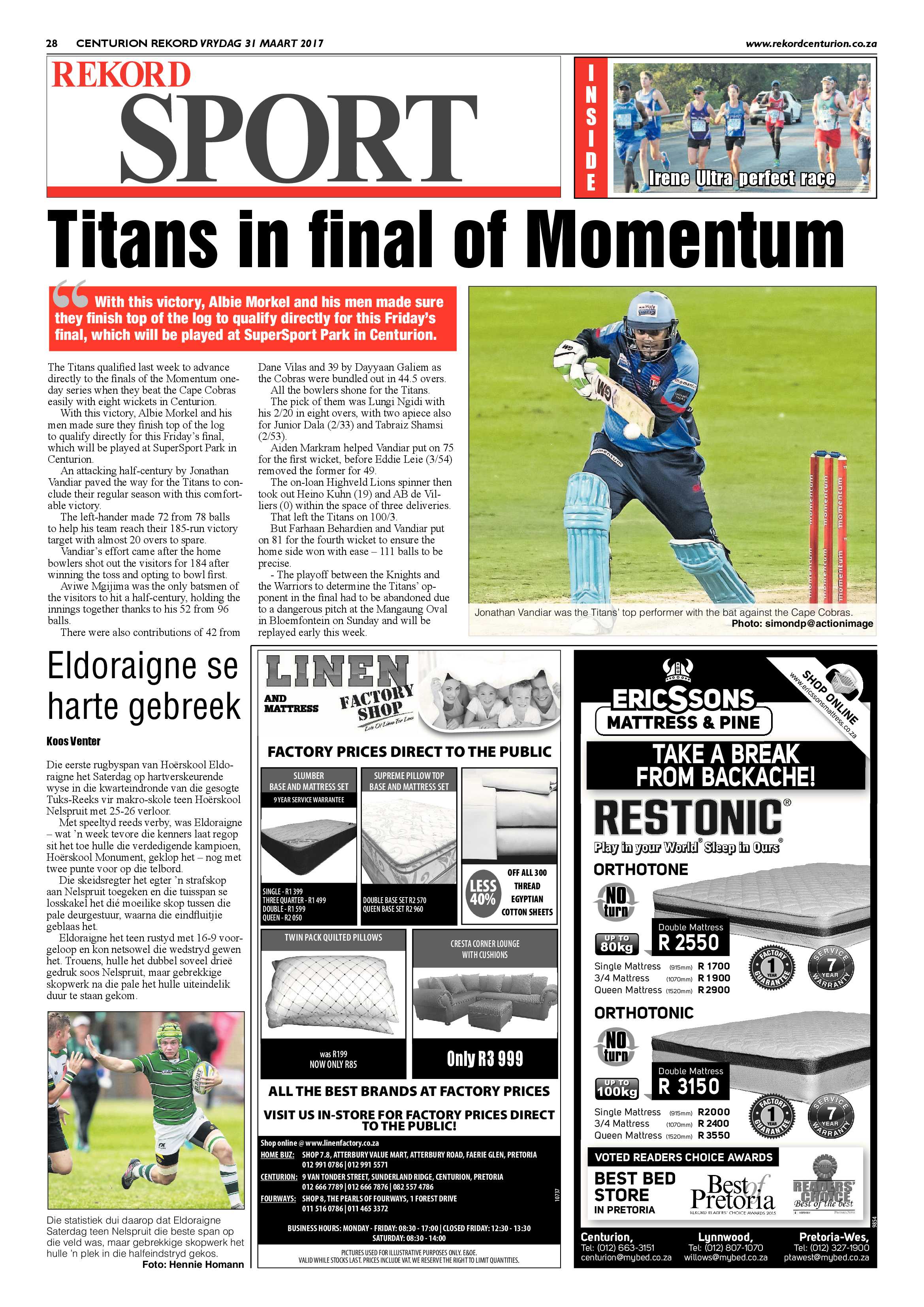 Rekord Centurion 31 March 2017 page 28