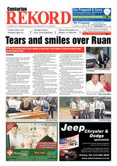 Rekord Centurion 31 March 2017