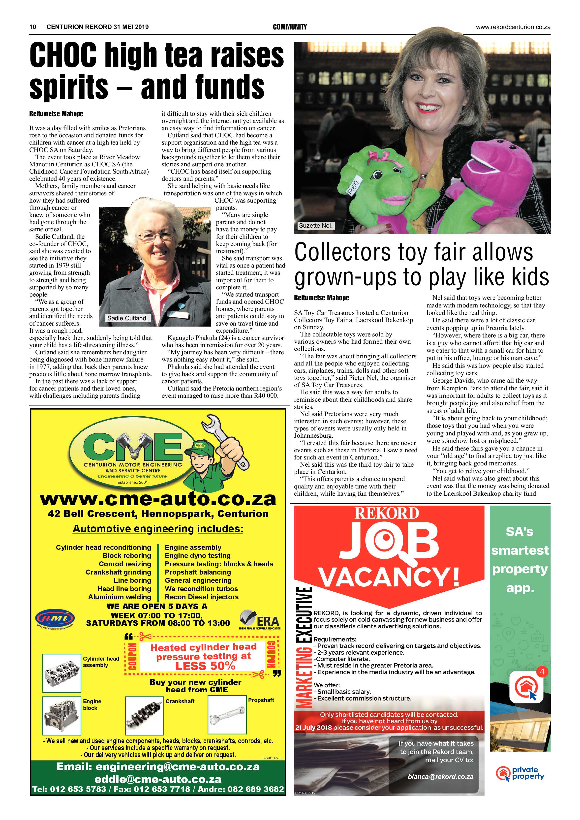 Rekord Centurion 31 May 2019 page 10