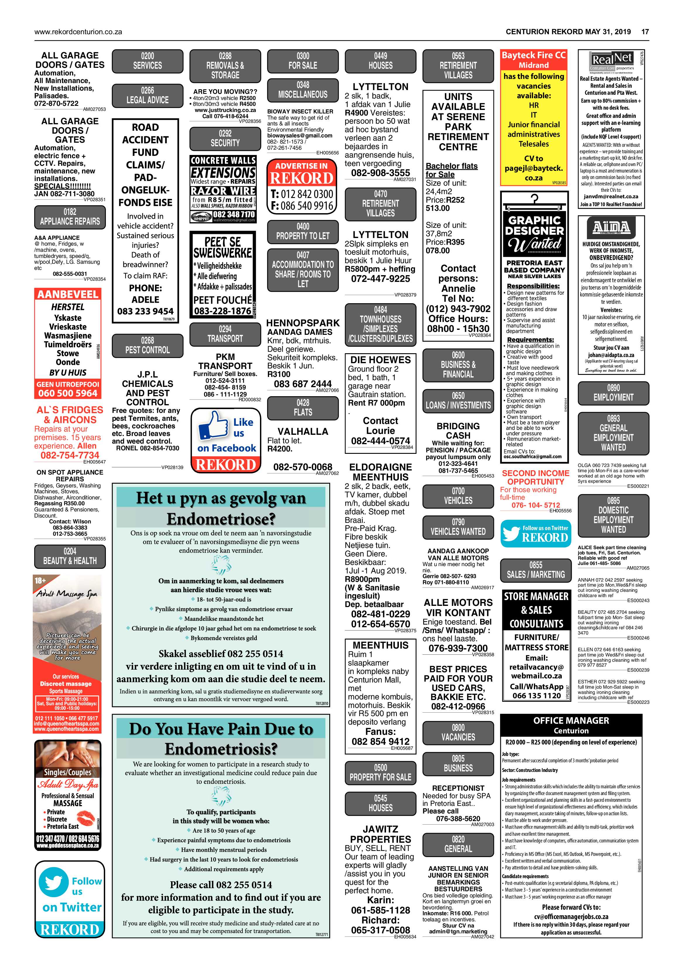 Rekord Centurion 31 May 2019 page 17