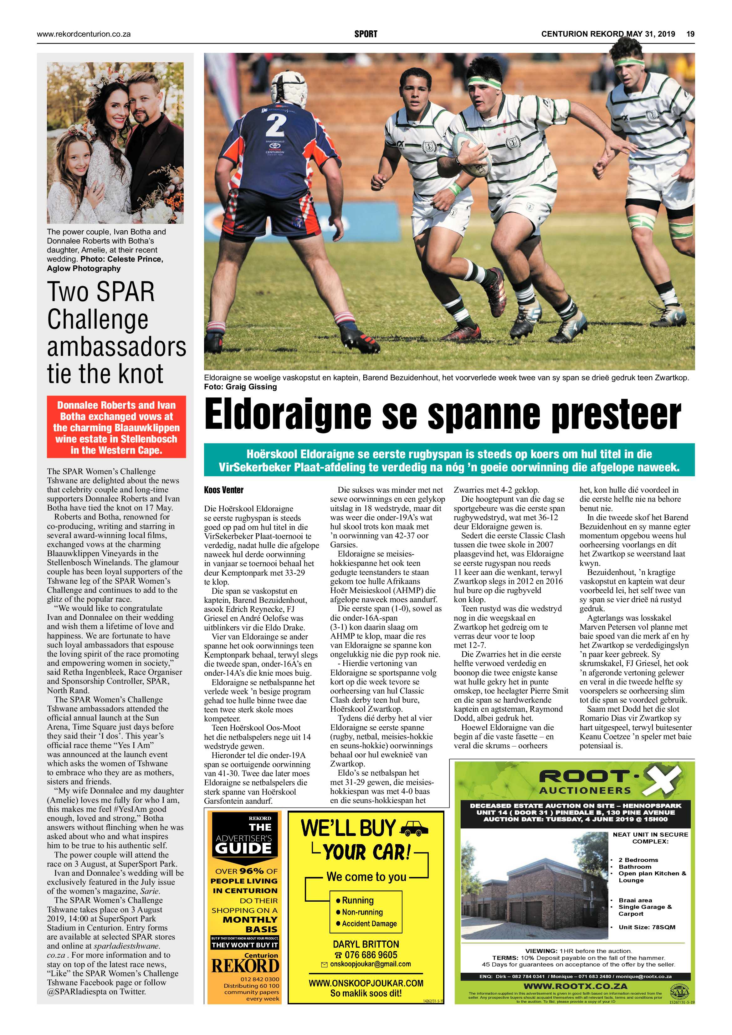Rekord Centurion 31 May 2019 page 19