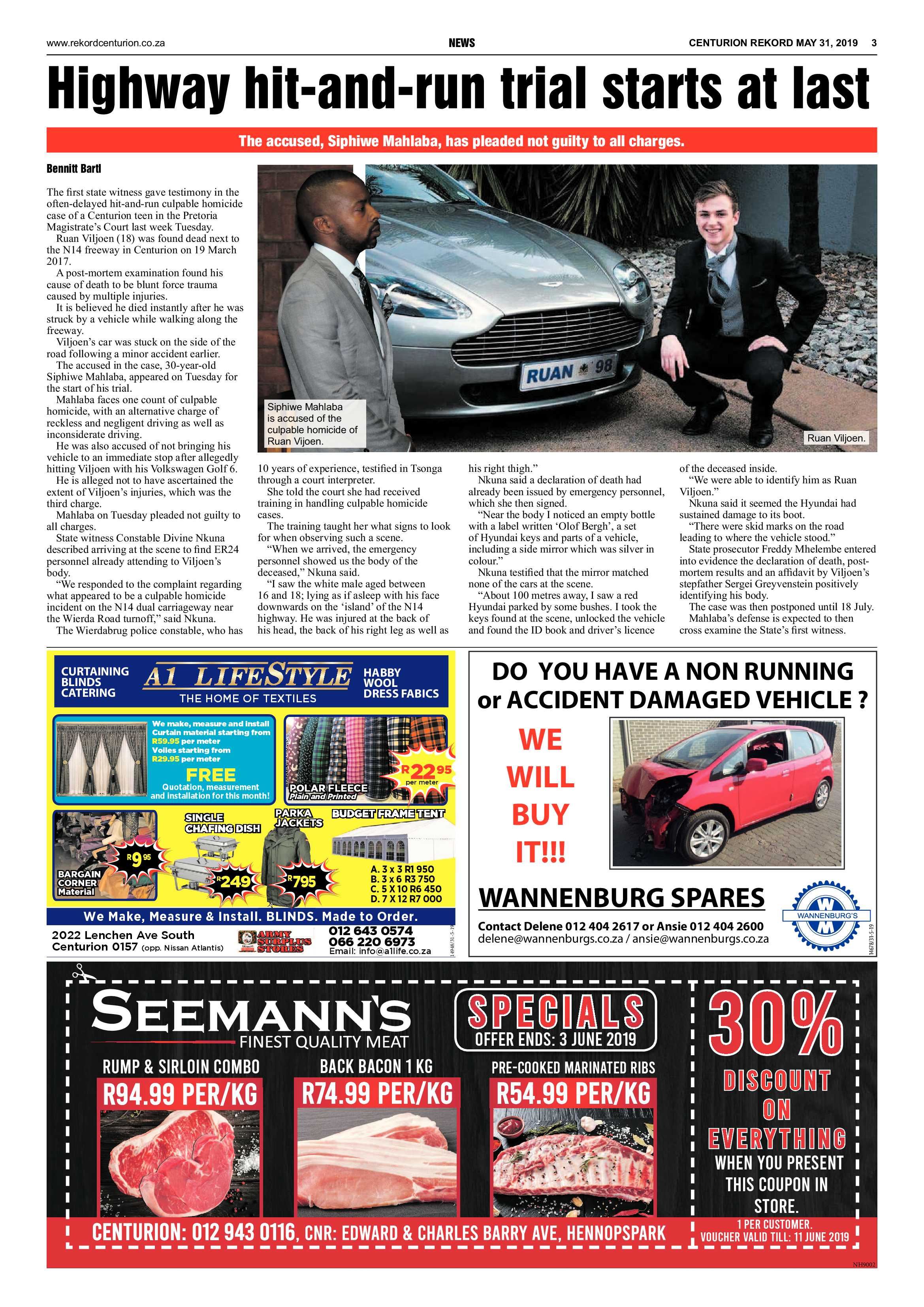 Rekord Centurion 31 May 2019 page 3