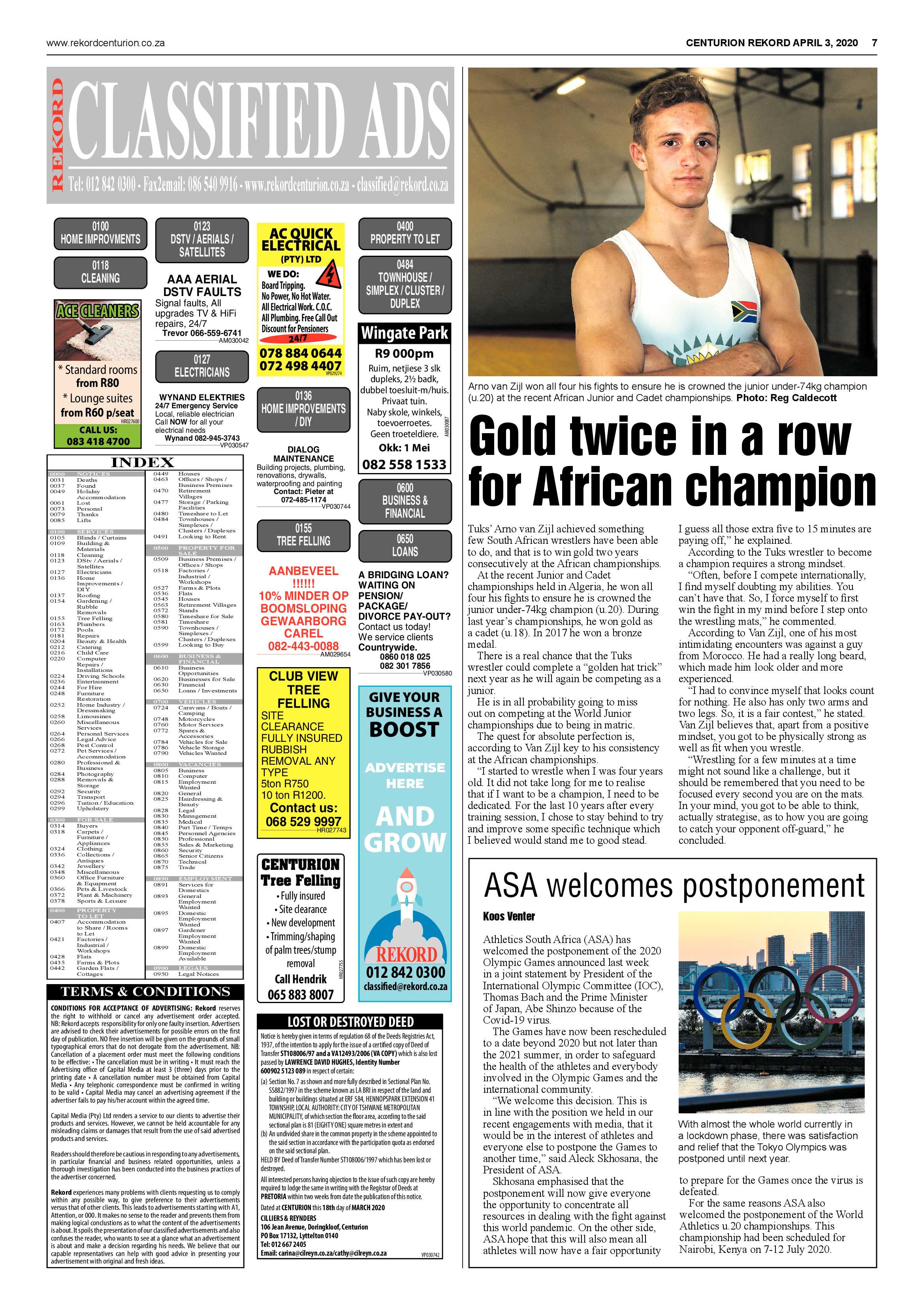 Rekord Centurion 3 April 2020 page 7