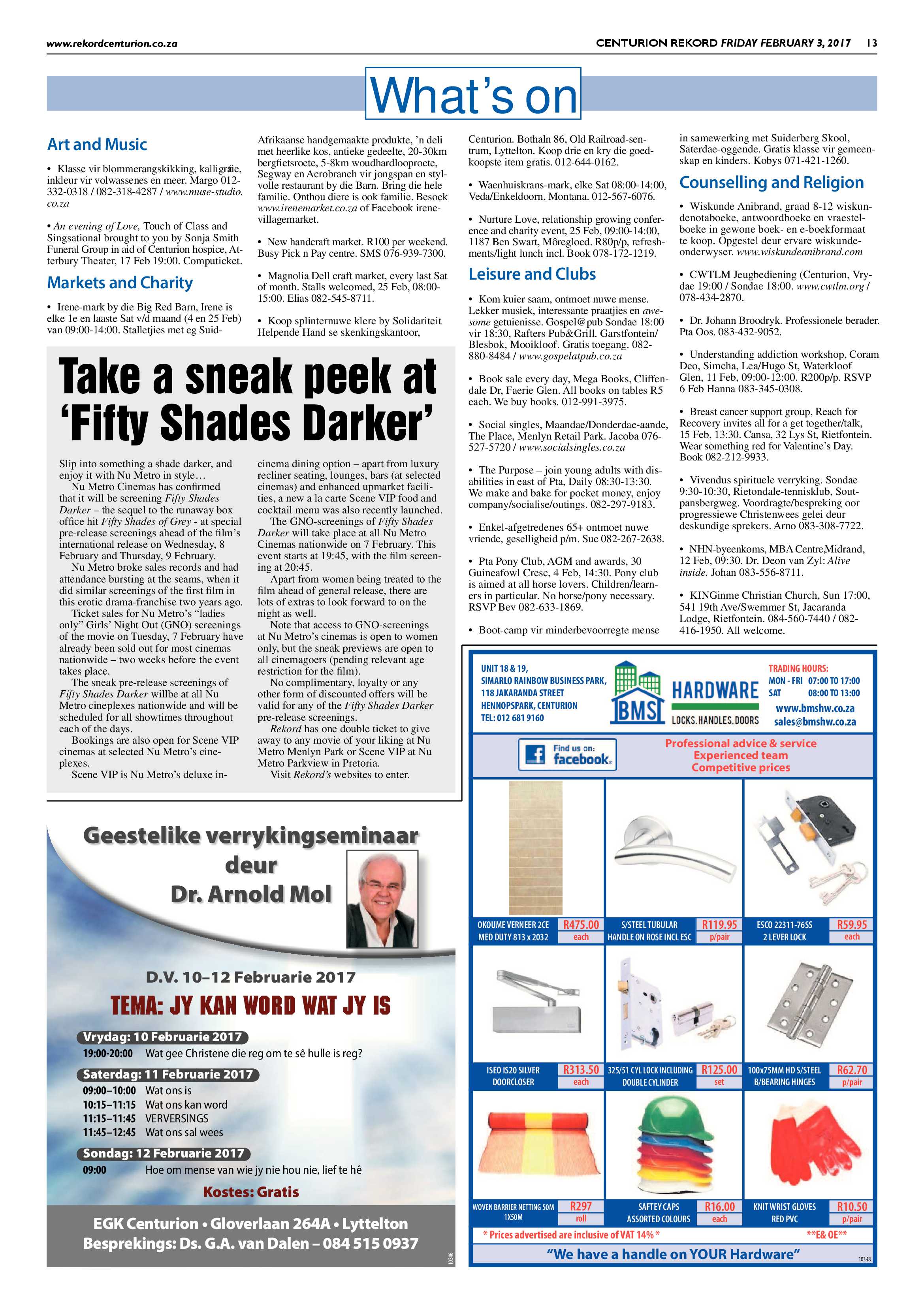 Rekord Centurion 3 February 2017 page 13